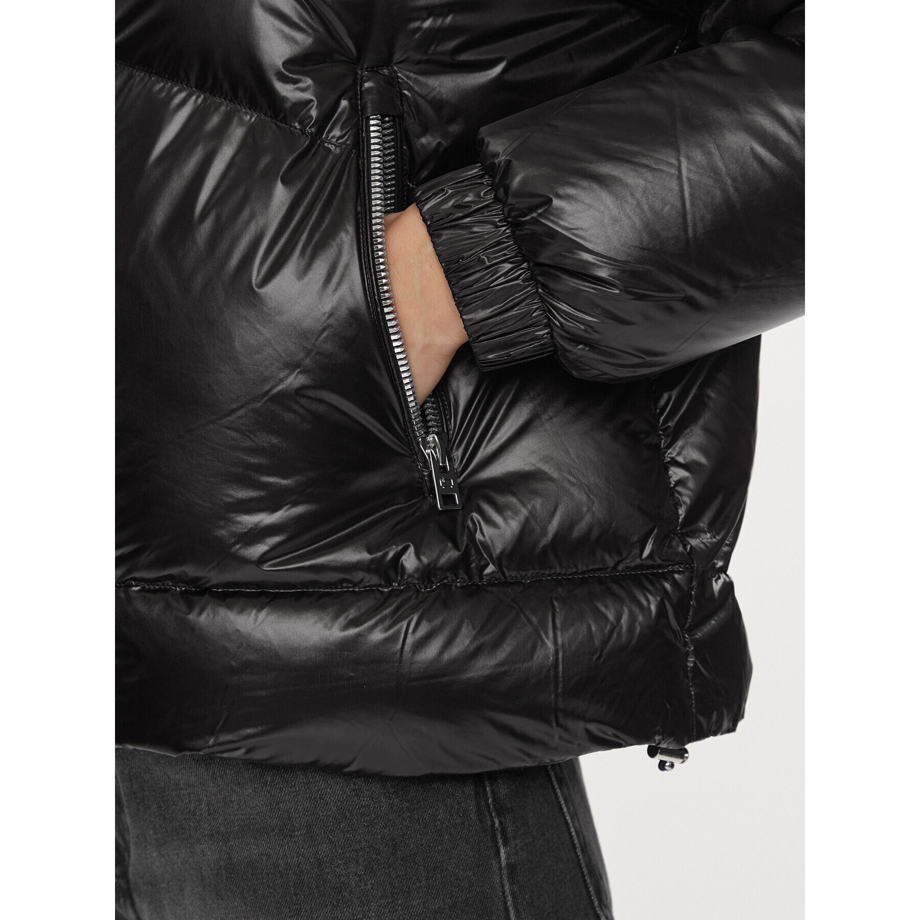 Woolrich Пухено яке Aliquippa CFWWOU0927FRUT3085 Черен Regular Fit - Pepit.bg