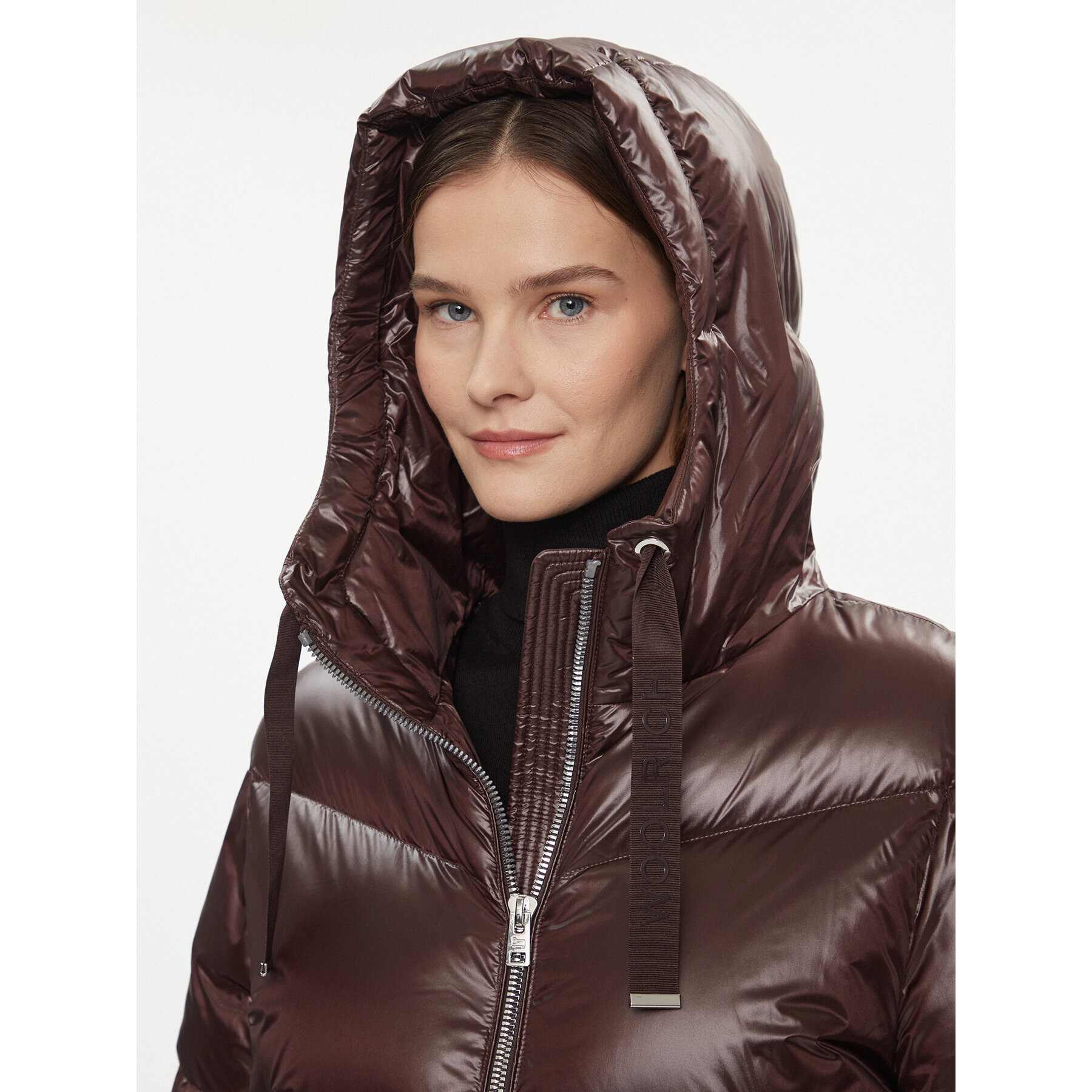 Woolrich Пухено яке Aliquippa CFWWOU0927FRUT3085 Кафяв Regular Fit - Pepit.bg