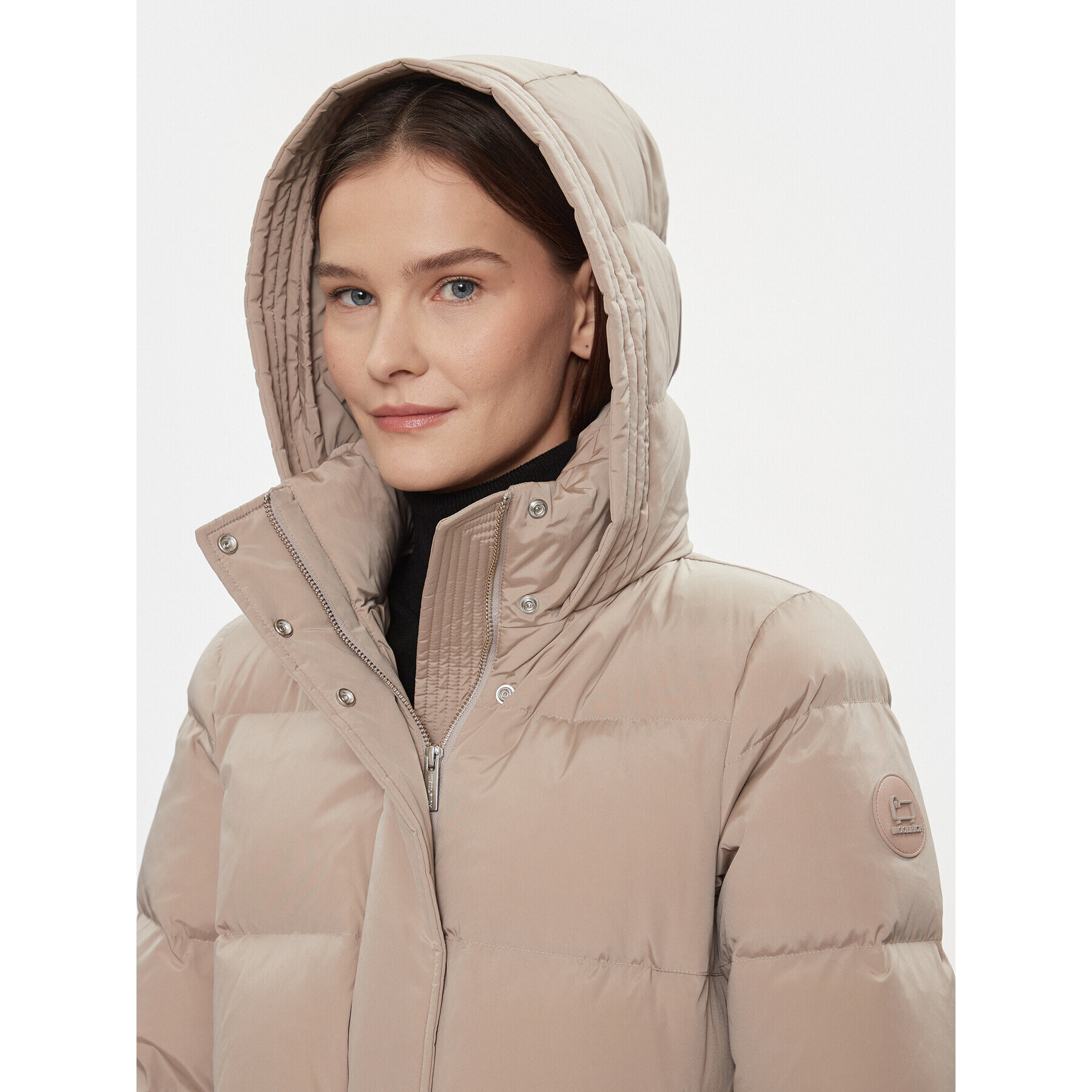 Woolrich Пухено яке Alsea CFWWOU0697FRUT1148 Бежов Regular Fit - Pepit.bg