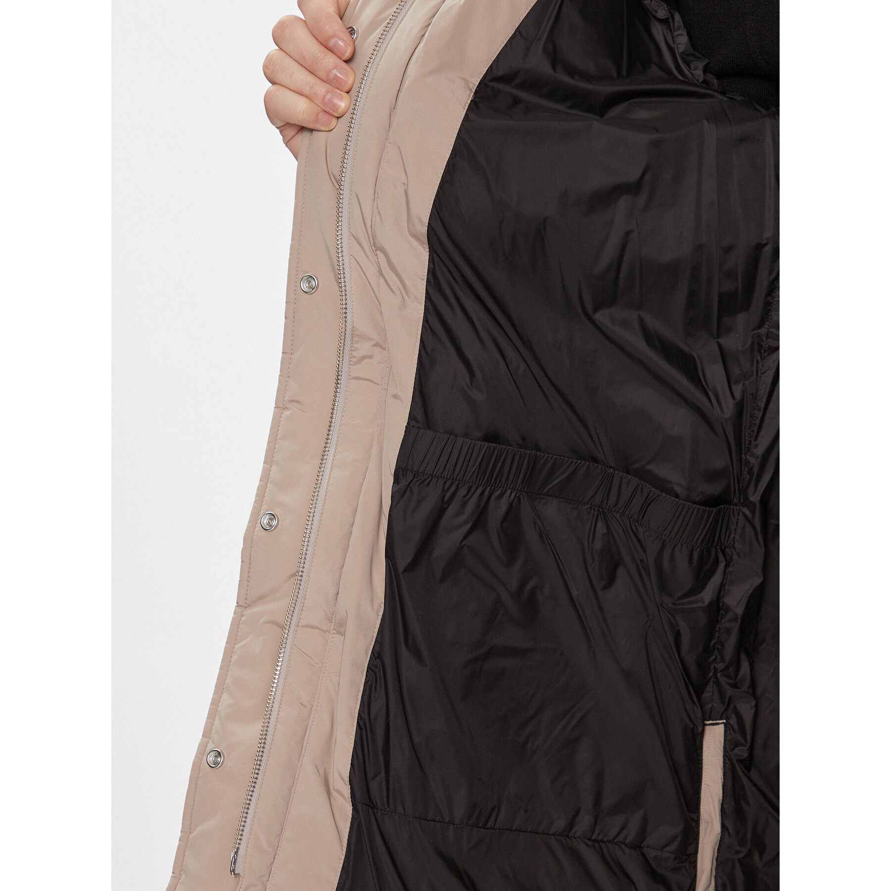 Woolrich Пухено яке Alsea CFWWOU0697FRUT1148 Бежов Regular Fit - Pepit.bg