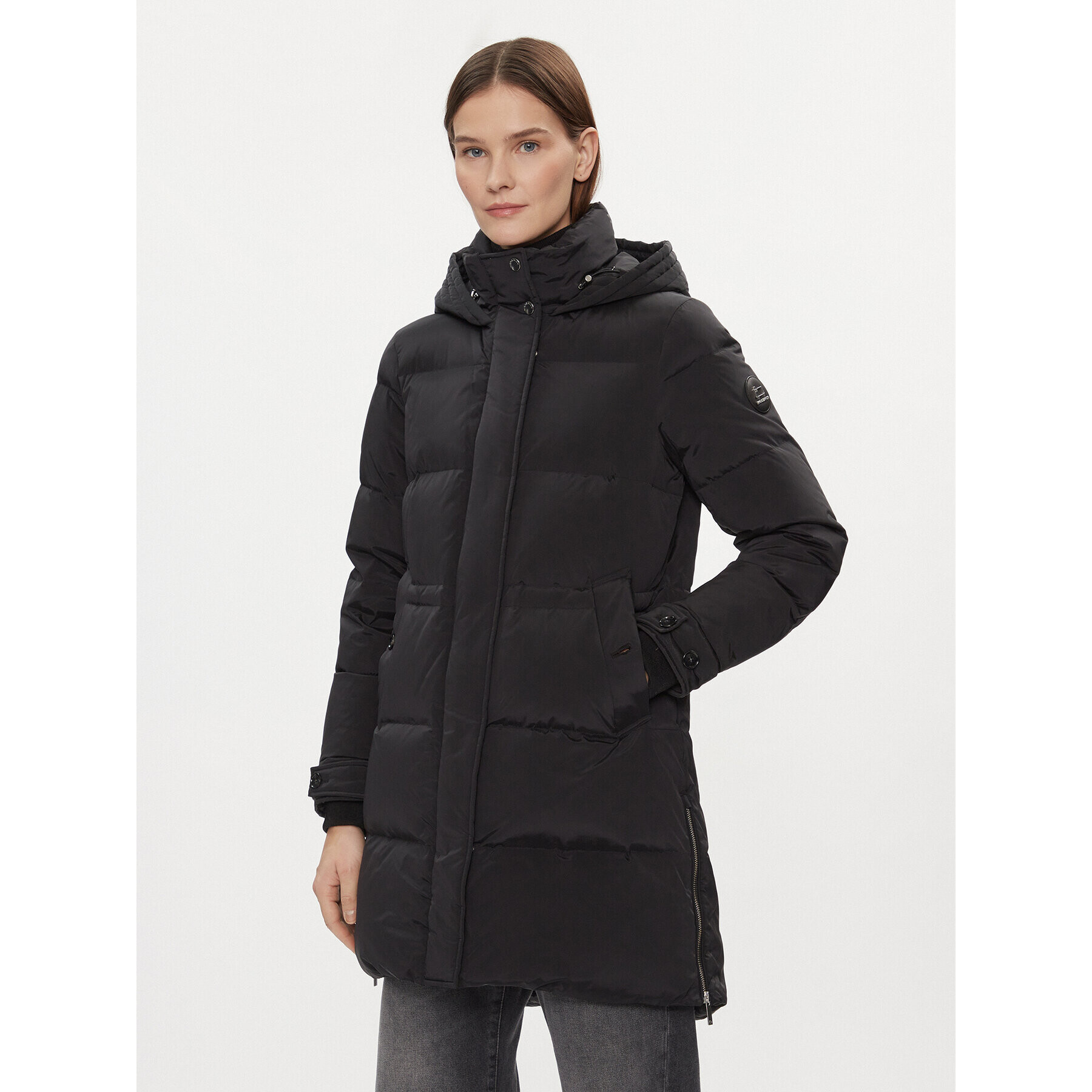 Woolrich Пухено яке Alsea CFWWOU0697FRUT1148 Черен Regular Fit - Pepit.bg