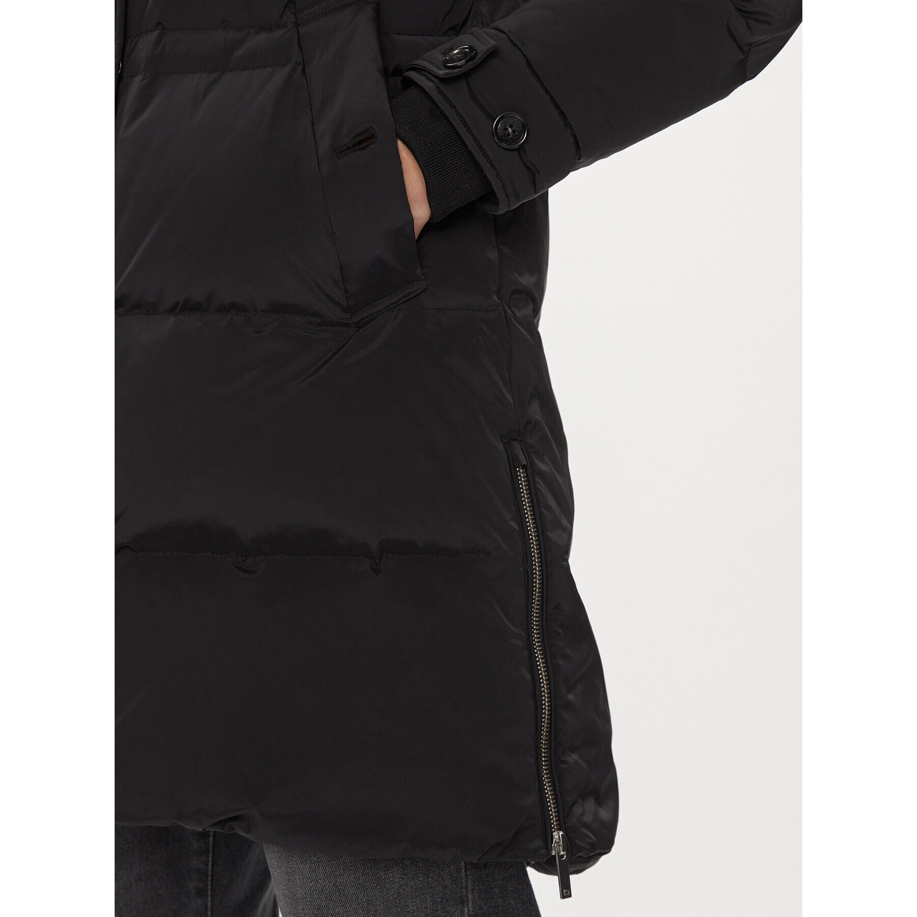 Woolrich Пухено яке Alsea CFWWOU0697FRUT1148 Черен Regular Fit - Pepit.bg