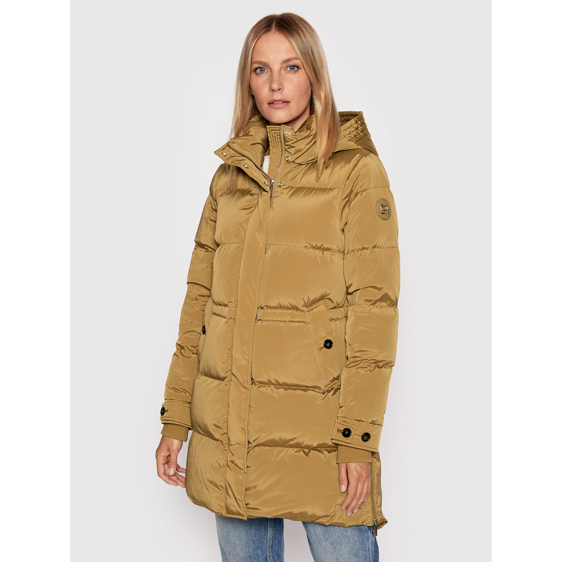 Woolrich Пухено яке Alsea CFWWOU0697FRUT1148 Кафяв Regular Fit - Pepit.bg