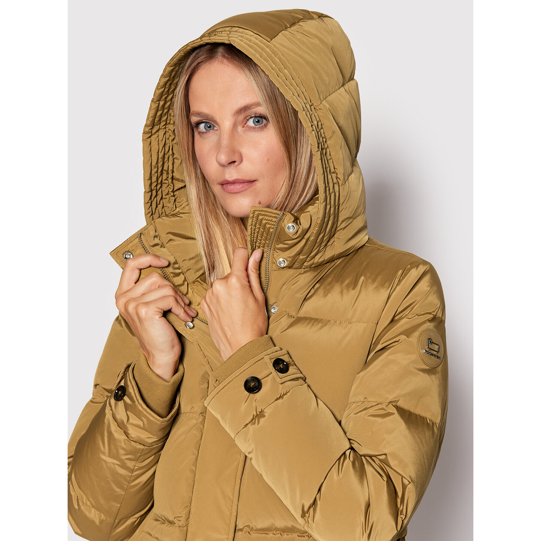 Woolrich Пухено яке Alsea CFWWOU0697FRUT1148 Кафяв Regular Fit - Pepit.bg