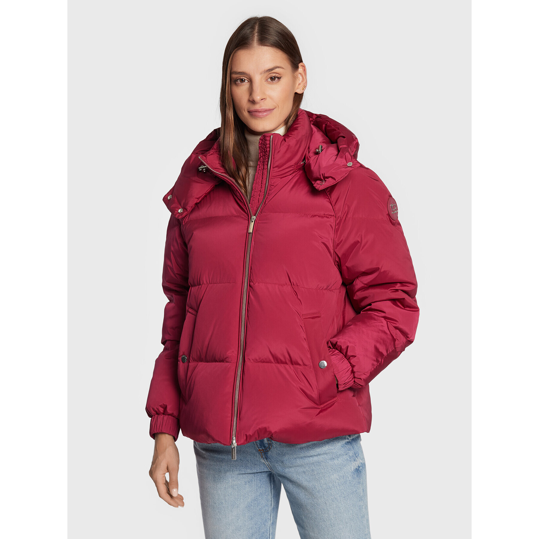 Woolrich Пухено яке Alsea CFWWOU0699FRUT1148 Бордо Regular Fit - Pepit.bg