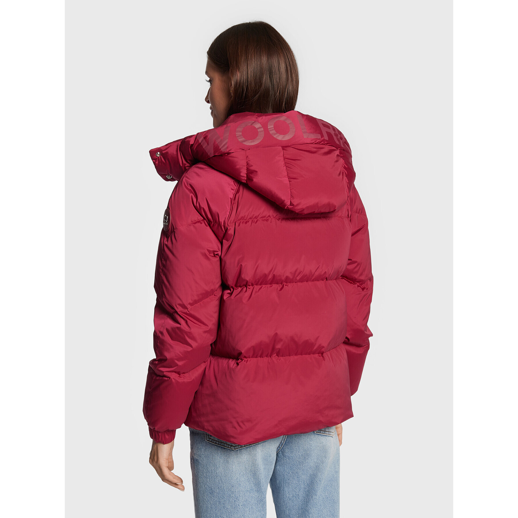 Woolrich Пухено яке Alsea CFWWOU0699FRUT1148 Бордо Regular Fit - Pepit.bg