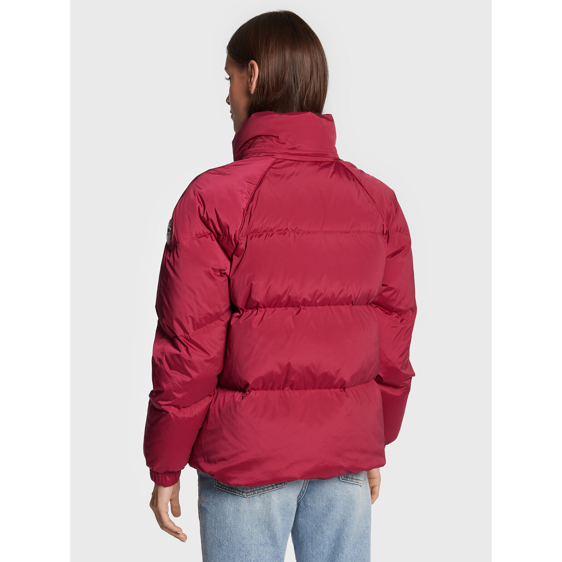 Woolrich Пухено яке Alsea CFWWOU0699FRUT1148 Бордо Regular Fit - Pepit.bg
