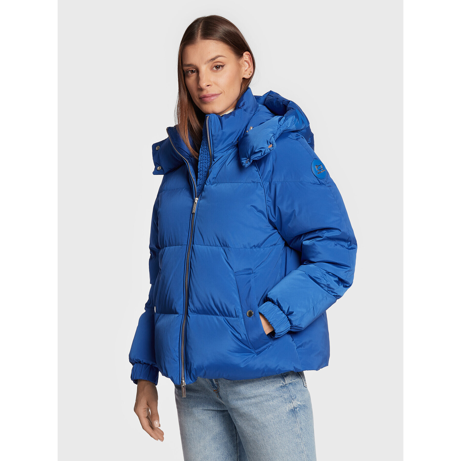 Woolrich Пухено яке Alsea CFWWOU0699FRUT1148 Син Regular Fit - Pepit.bg