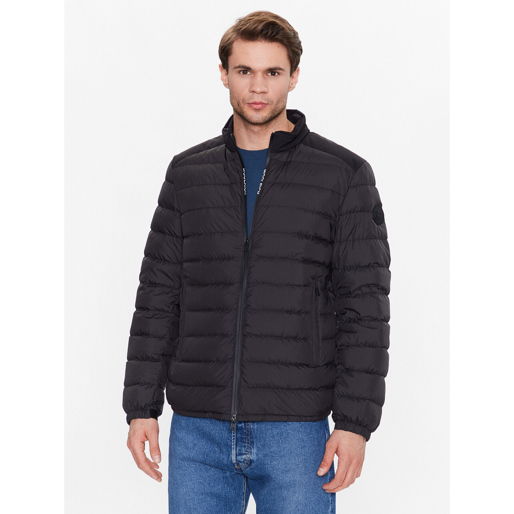 Woolrich Пухено яке Bering CFWOOU0697MRUT2635 Черен Regular Fit - Pepit.bg