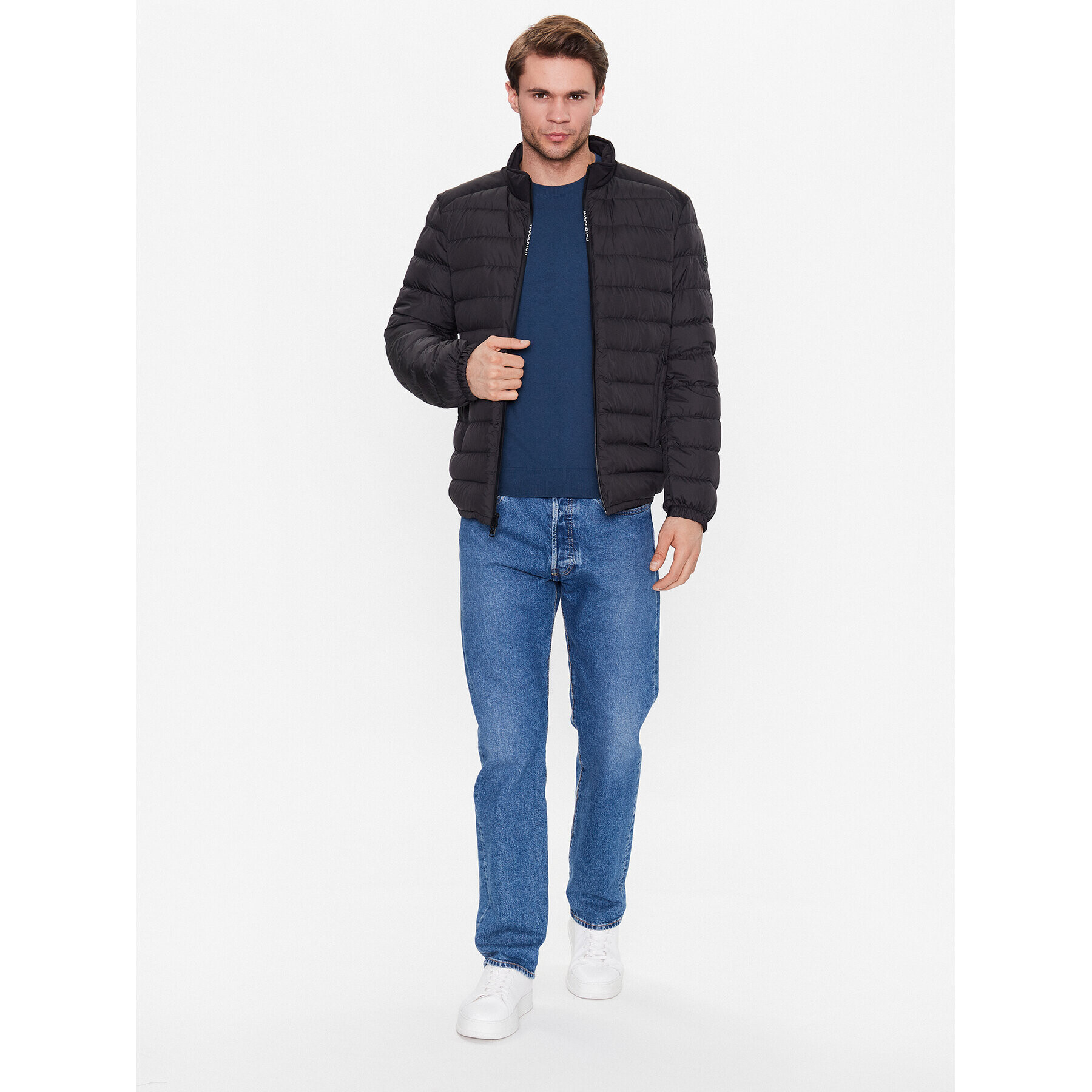 Woolrich Пухено яке Bering CFWOOU0697MRUT2635 Черен Regular Fit - Pepit.bg