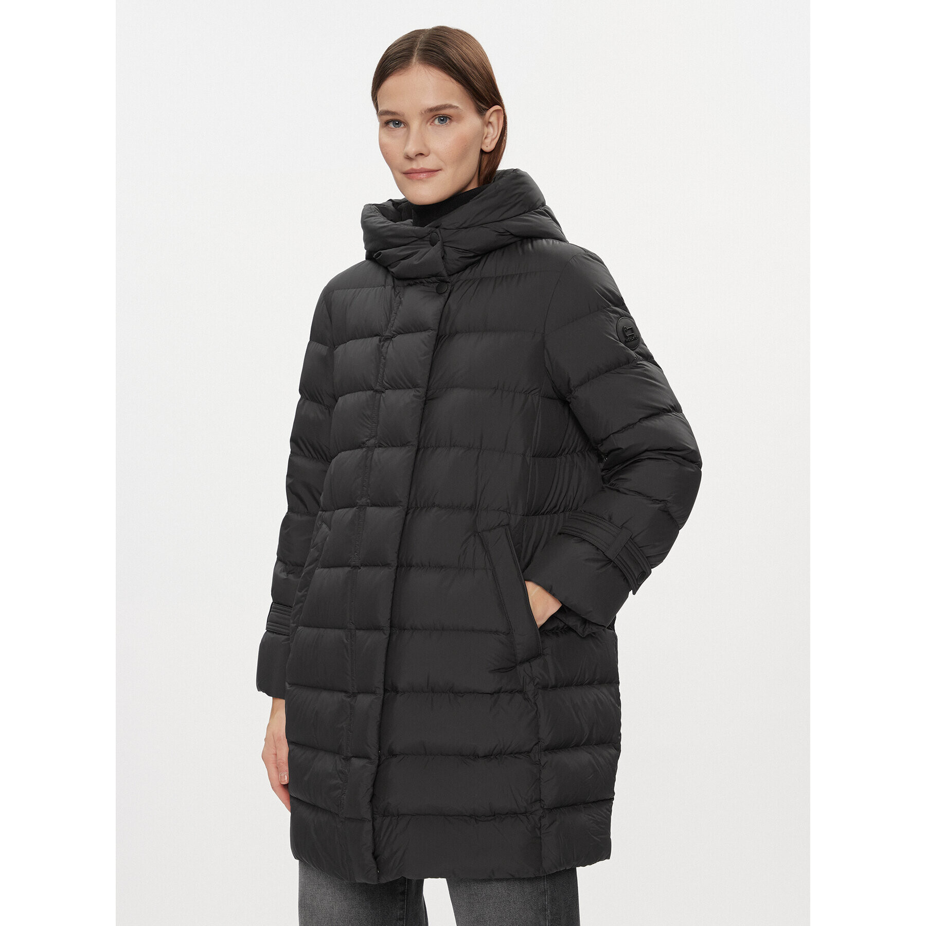 Woolrich Пухено яке Ellis CFWWOU0909FRUT2635 Черен Regular Fit - Pepit.bg