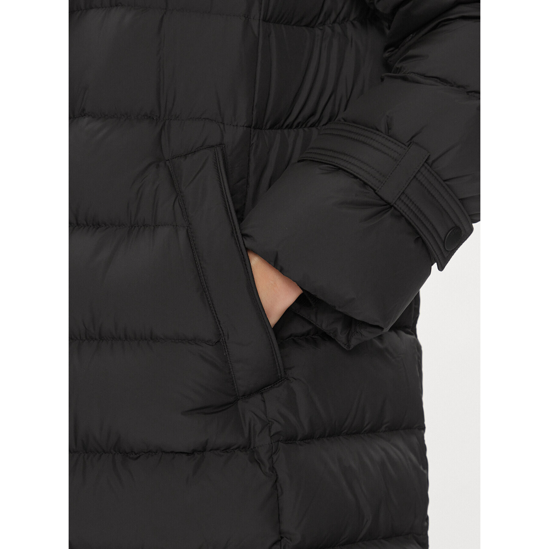 Woolrich Пухено яке Ellis CFWWOU0909FRUT2635 Черен Regular Fit - Pepit.bg