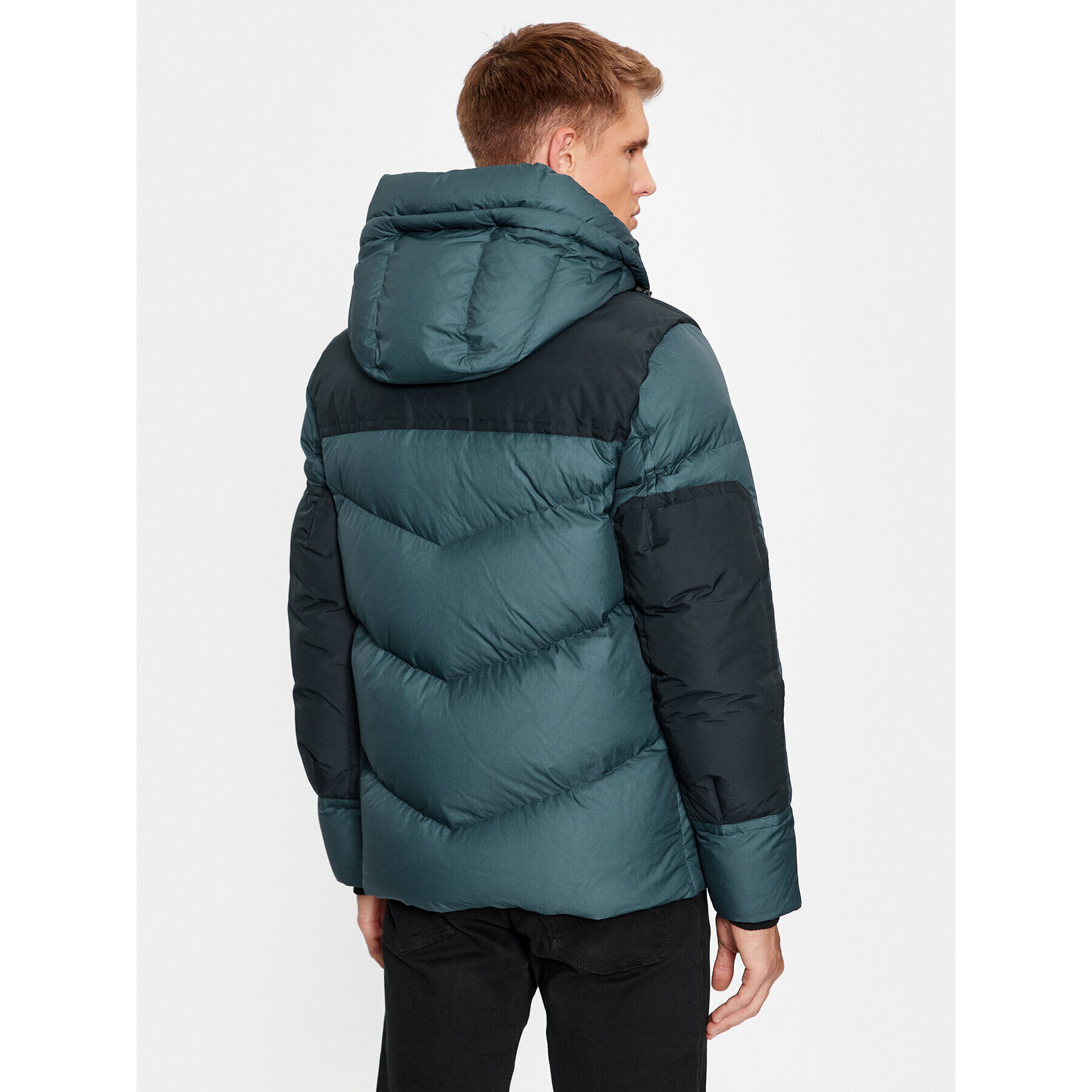 Woolrich Пухено яке Expedition CFWOOU0780MRUT3516 Тъмносин Regular Fit - Pepit.bg