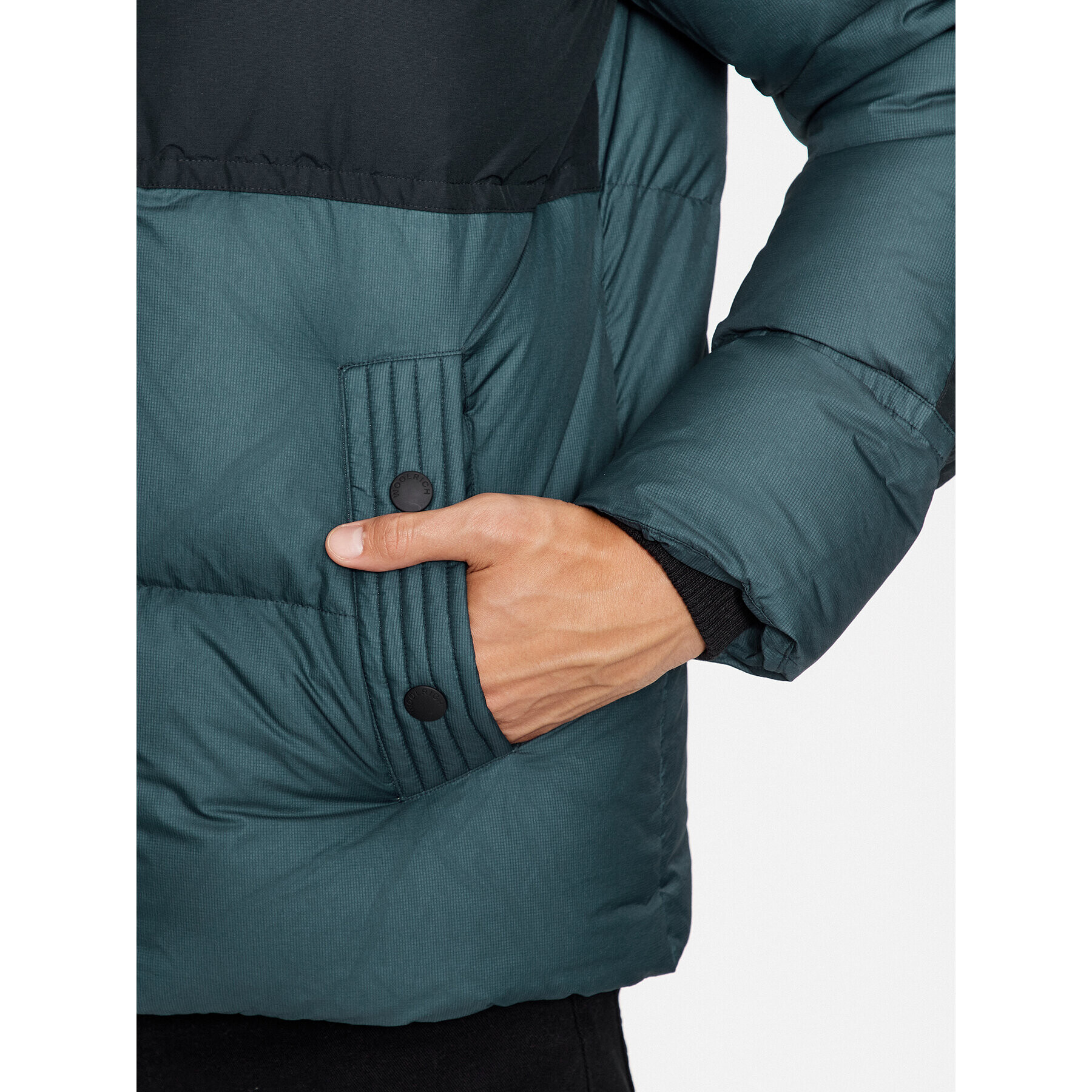 Woolrich Пухено яке Expedition CFWOOU0780MRUT3516 Тъмносин Regular Fit - Pepit.bg