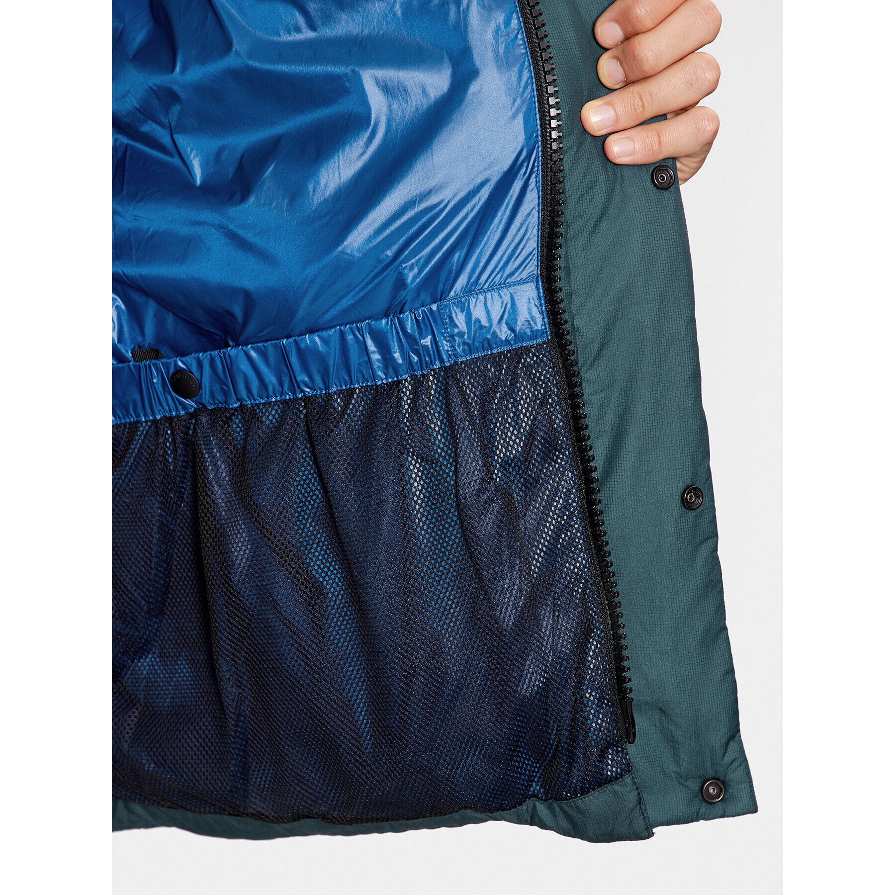 Woolrich Пухено яке Expedition CFWOOU0780MRUT3516 Тъмносин Regular Fit - Pepit.bg