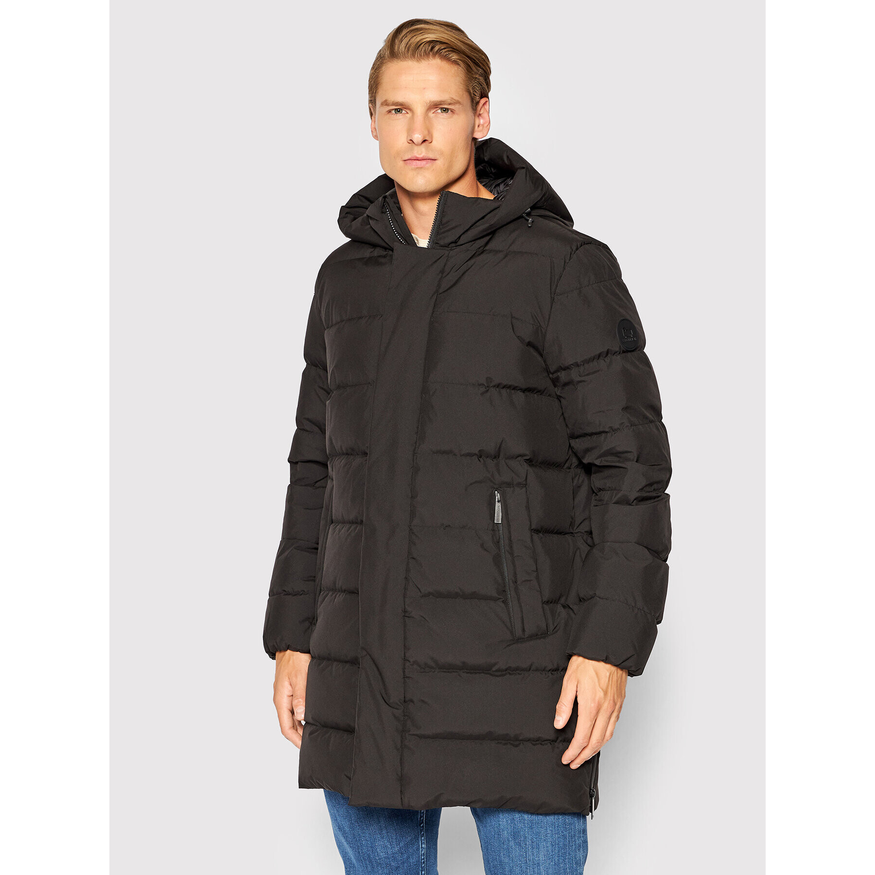 Woolrich Пухено яке High Tech Quilted CFWOOU0634MRUT2700 Черен Regular Fit - Pepit.bg