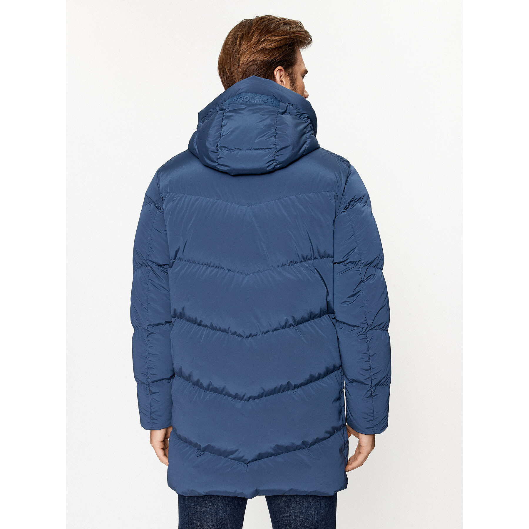 Woolrich Пухено яке Premium CFWOOU0775MRUT3515 Тъмносин Regular Fit - Pepit.bg