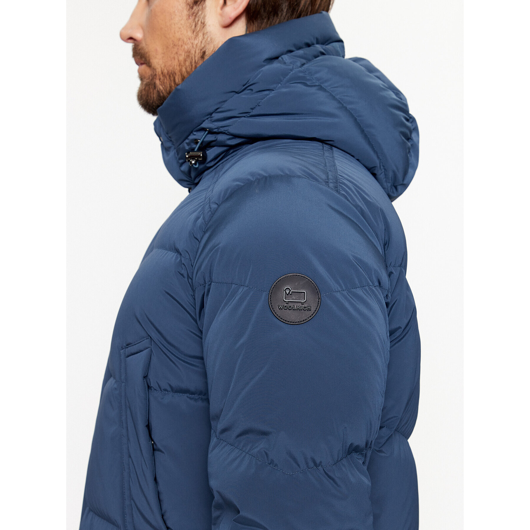 Woolrich Пухено яке Premium CFWOOU0775MRUT3515 Тъмносин Regular Fit - Pepit.bg