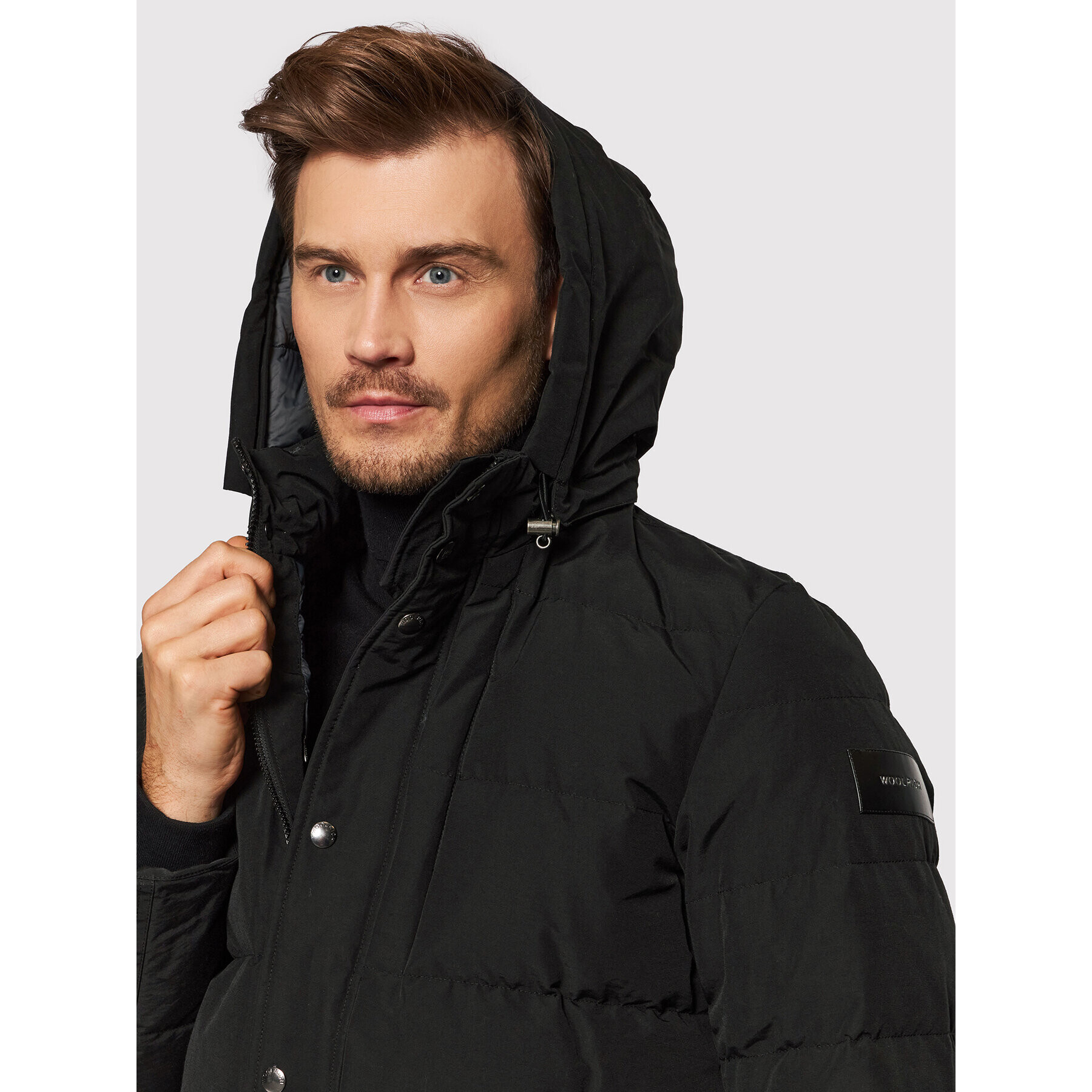 Woolrich Пухено яке Sierra Green CFWOOU0481MRUT2348 Черен Regular Fit - Pepit.bg