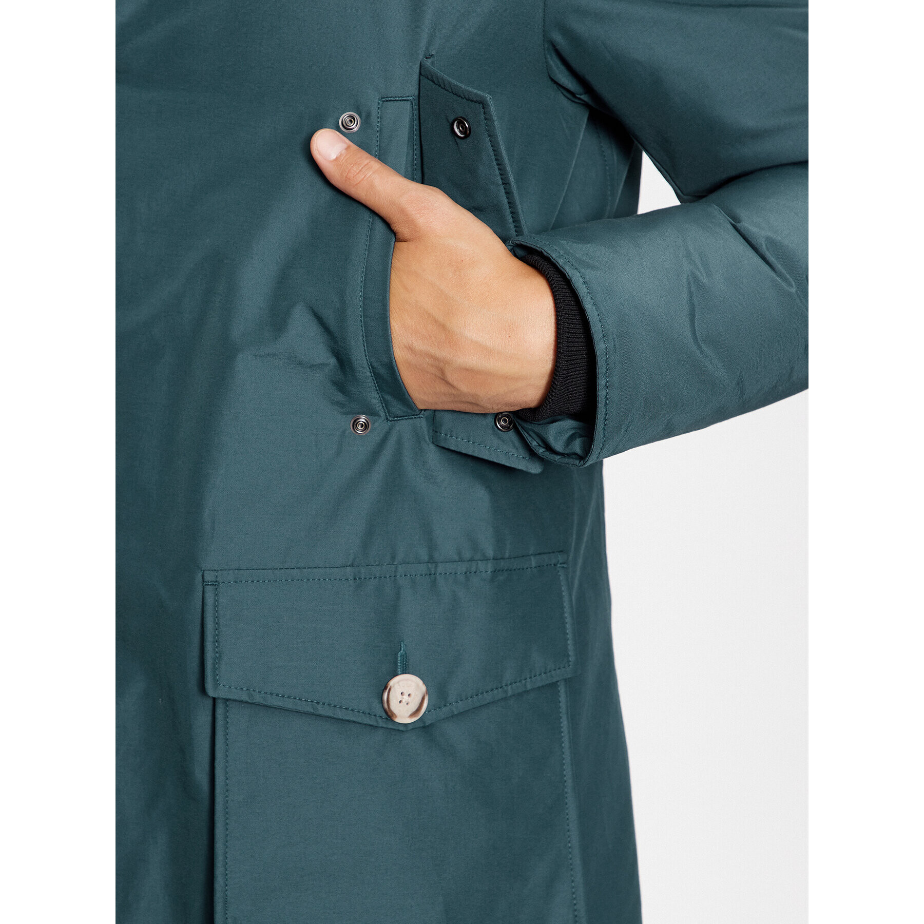 Woolrich Зимно яке Arctic CFWOOU0482MRUT0001 Син Regular Fit - Pepit.bg