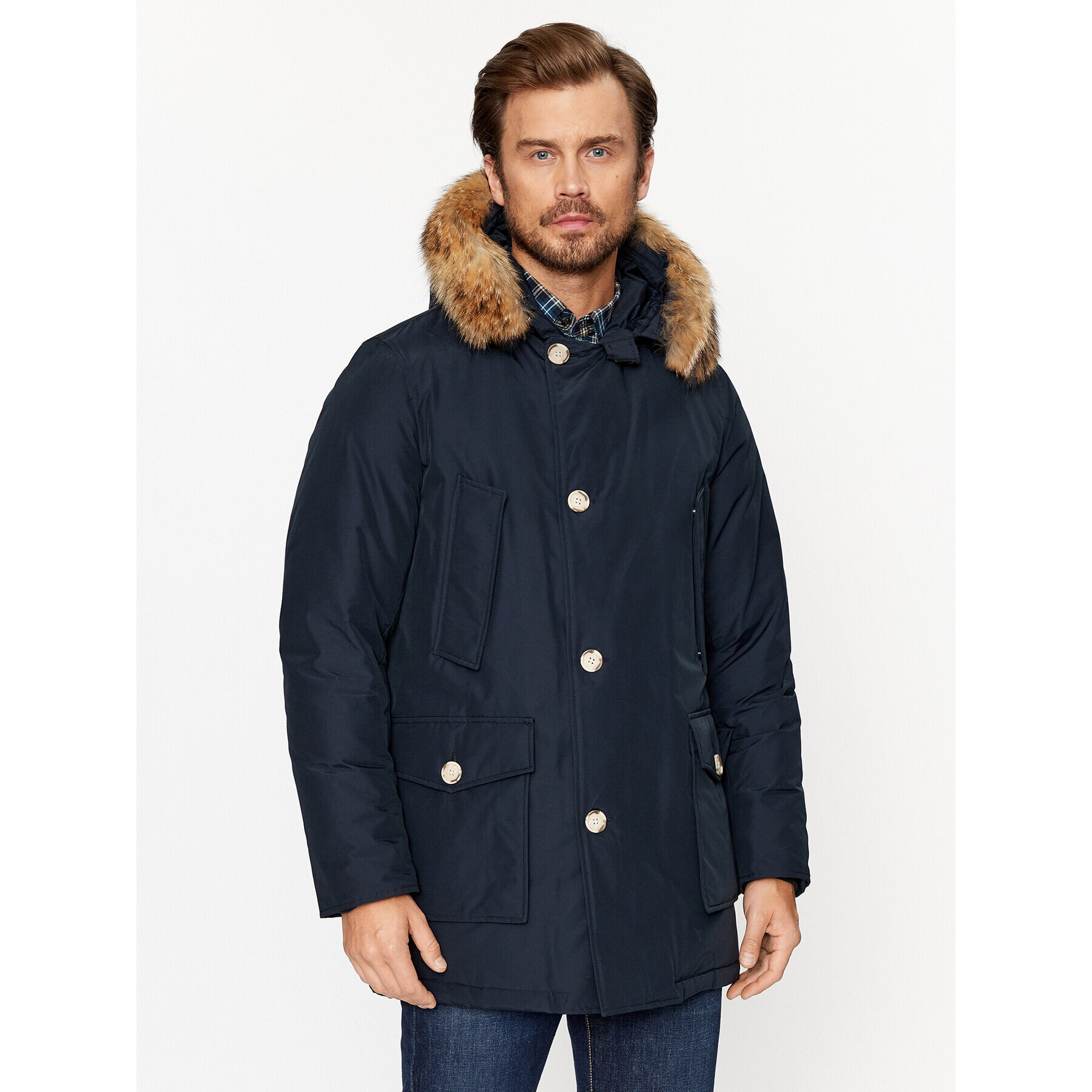 Woolrich Зимно яке Arctic CFWOOU0482MRUT0001 Тъмносин Regular Fit - Pepit.bg