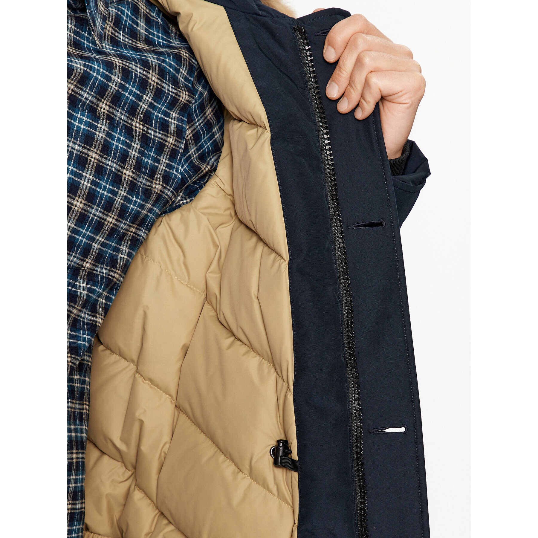 Woolrich Зимно яке Arctic CFWOOU0482MRUT0001 Тъмносин Regular Fit - Pepit.bg