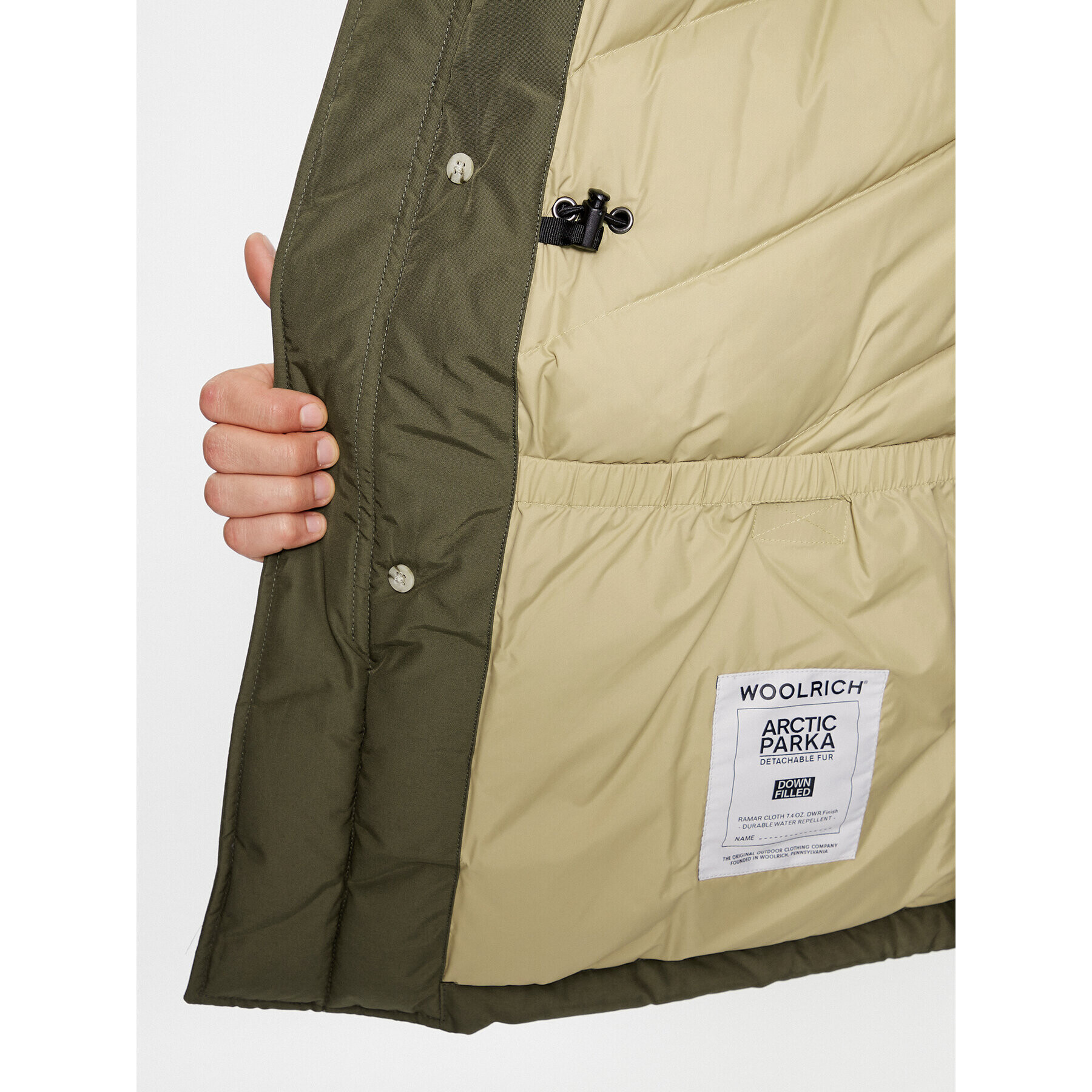 Woolrich Зимно яке Arctic CFWOOU0482MRUT0001 Зелен Regular Fit - Pepit.bg