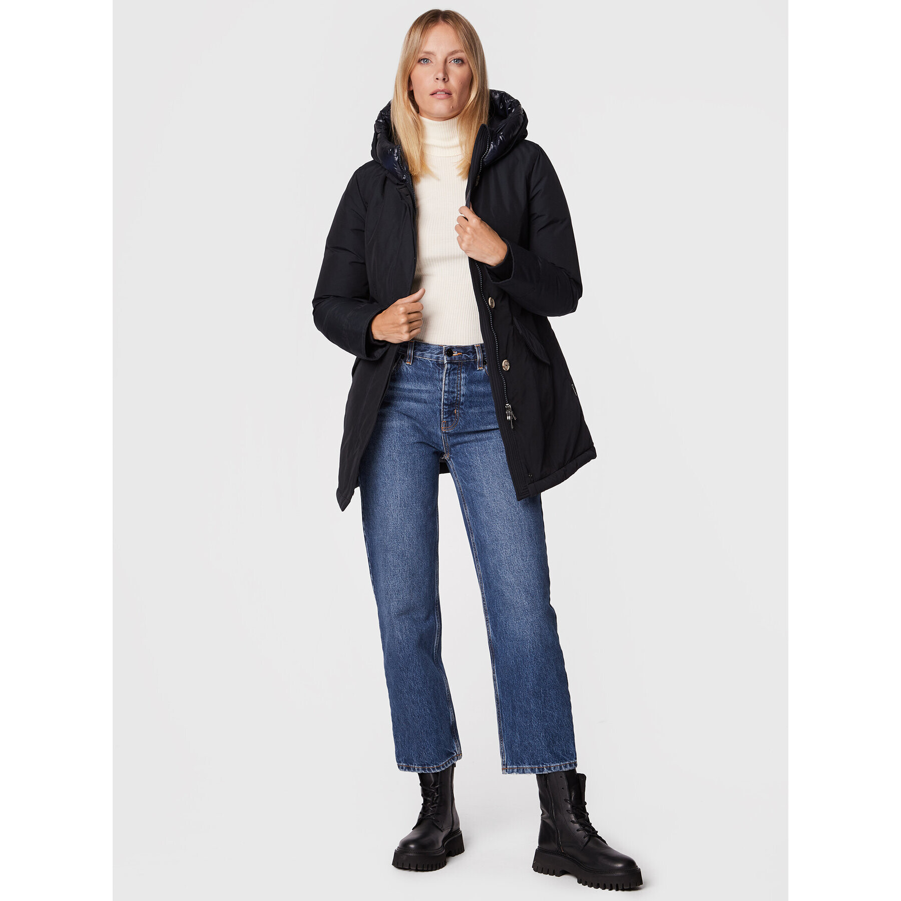 Woolrich Зимно яке Arctic CFWWOU0580FRUT0001 Тъмносин Regular Fit - Pepit.bg