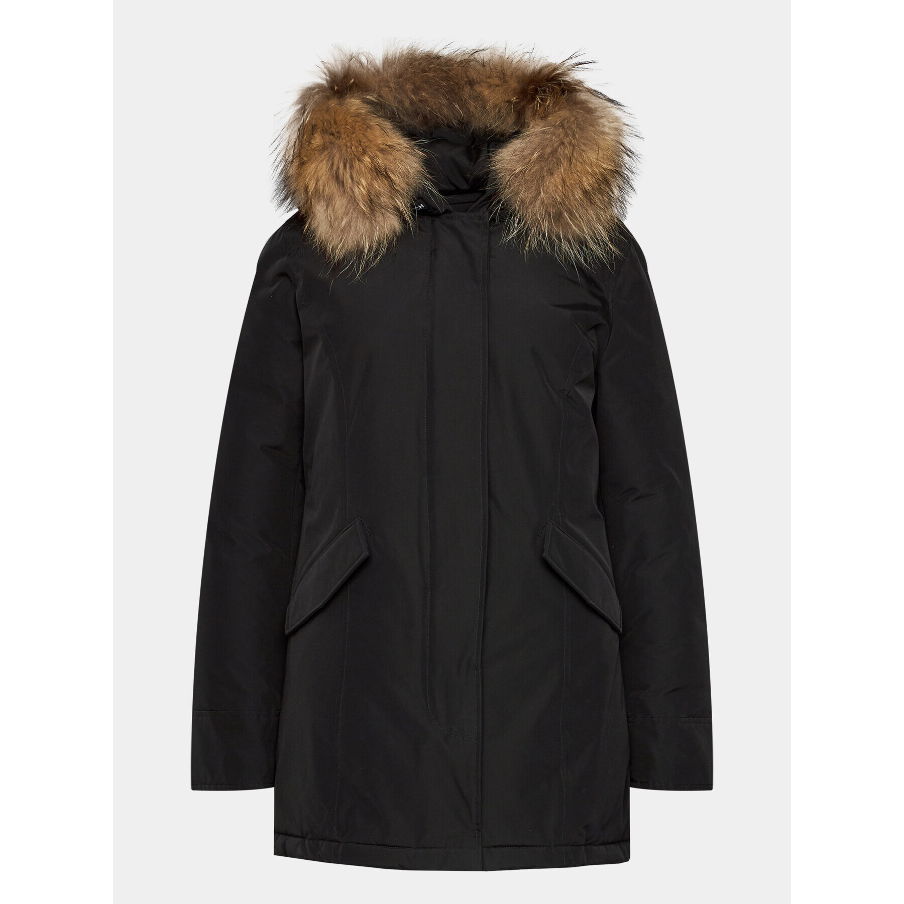 Woolrich Зимно яке Arctic Raccoon CFWWOU0538FRUT0001 Черен Regular Fit - Pepit.bg