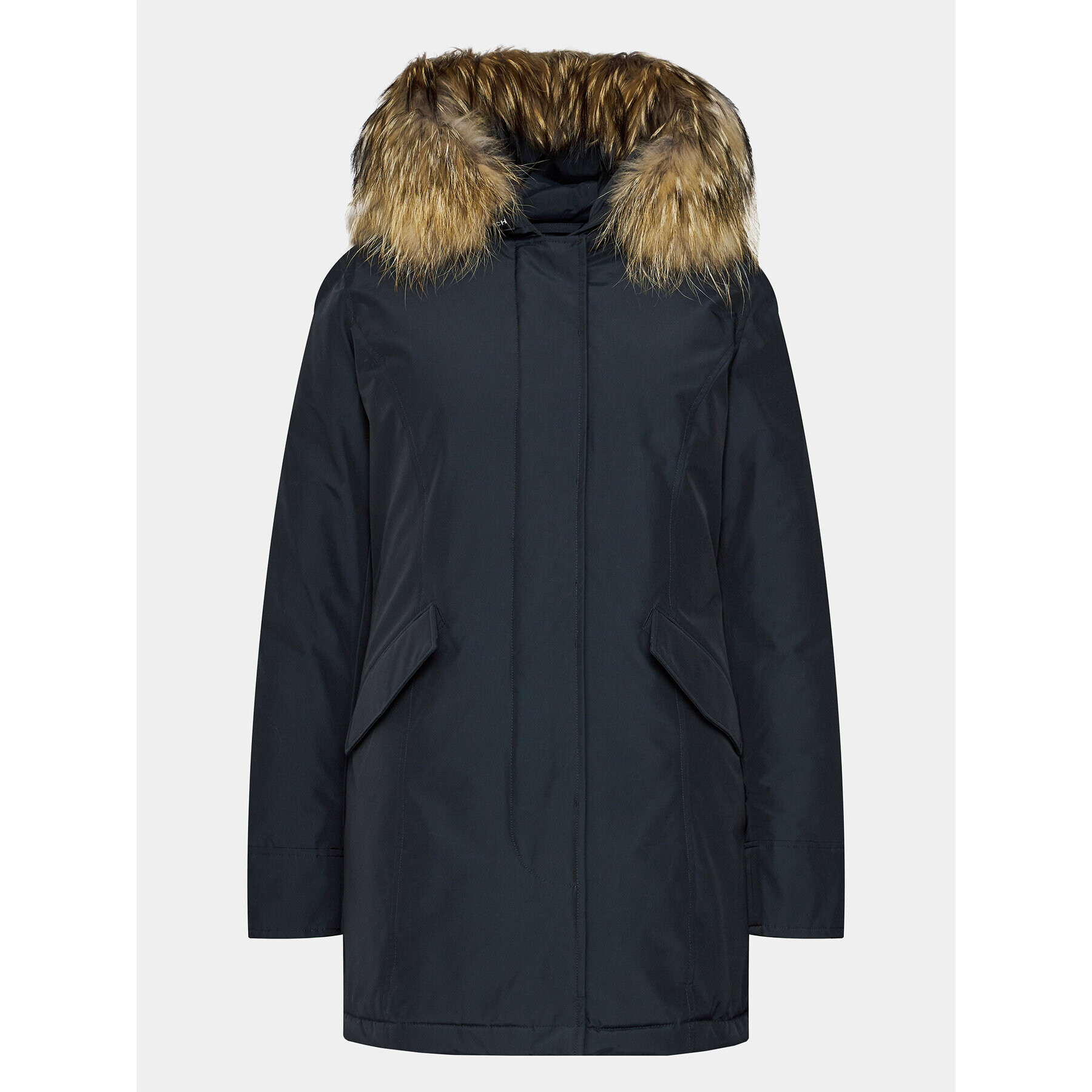 Woolrich Зимно яке Arctic Raccoon CFWWOU0538FRUT0001 Тъмносин Regular Fit - Pepit.bg