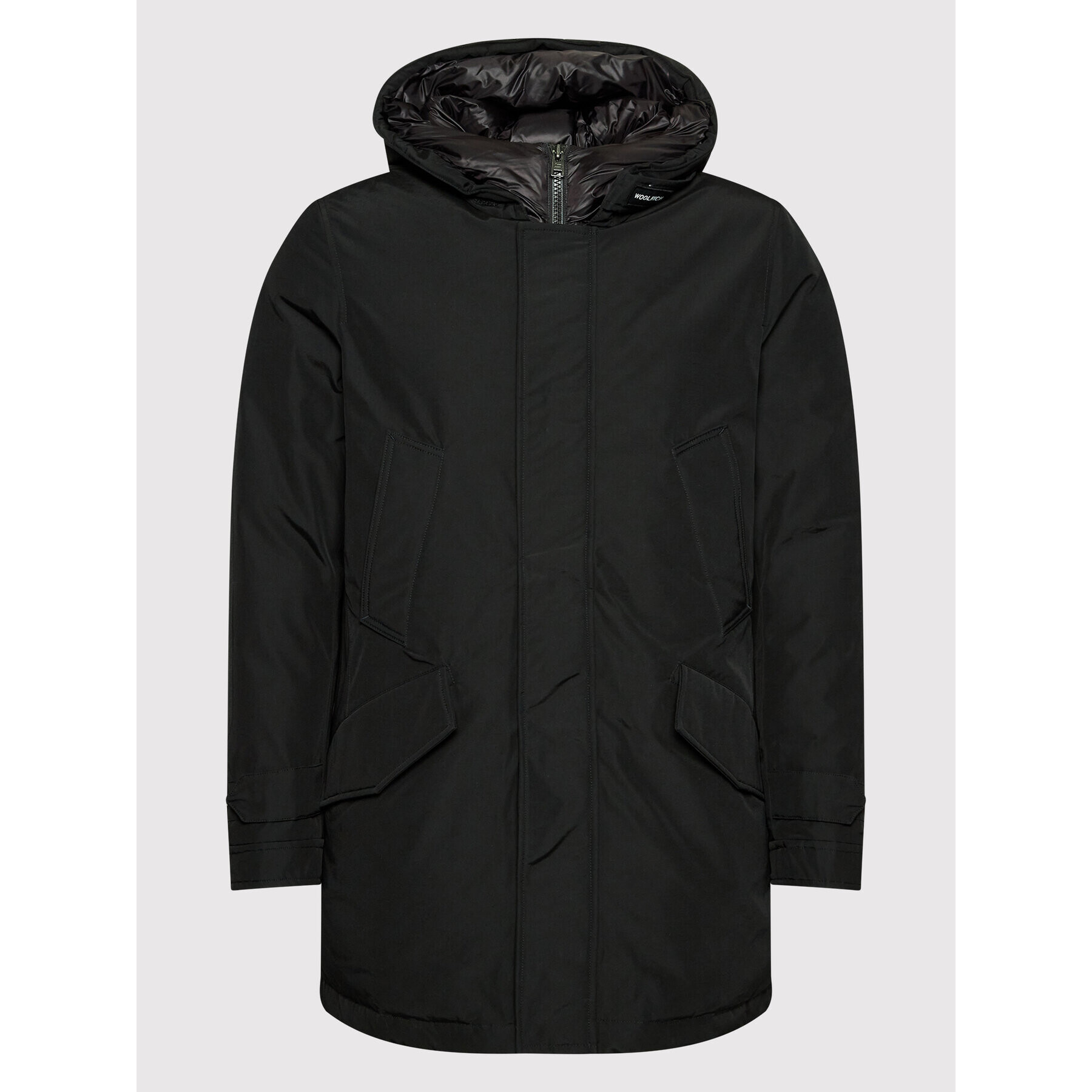 Woolrich Зимно яке Polar High Collar CFWOOU0487MRUT0001 Черен Regular Fit - Pepit.bg