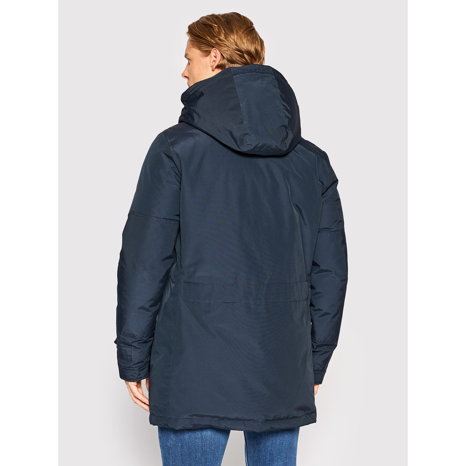 Woolrich Зимно яке Polar High Collar CFWOOU0487MRUT0001 Тъмносин Regular Fit - Pepit.bg