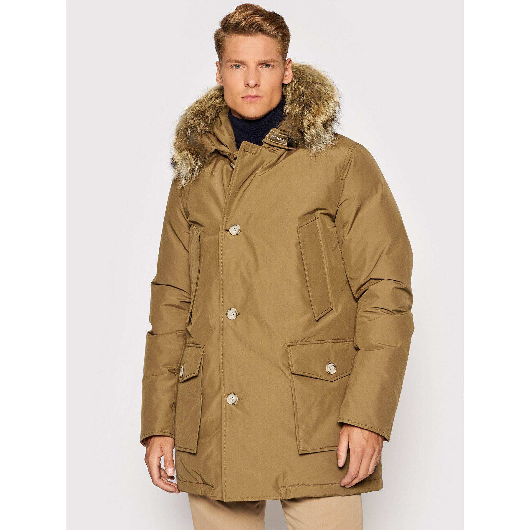 Woolrich Парка Arctic CFWOOU0482MRUT0001 Кафяв Regular Fit - Pepit.bg