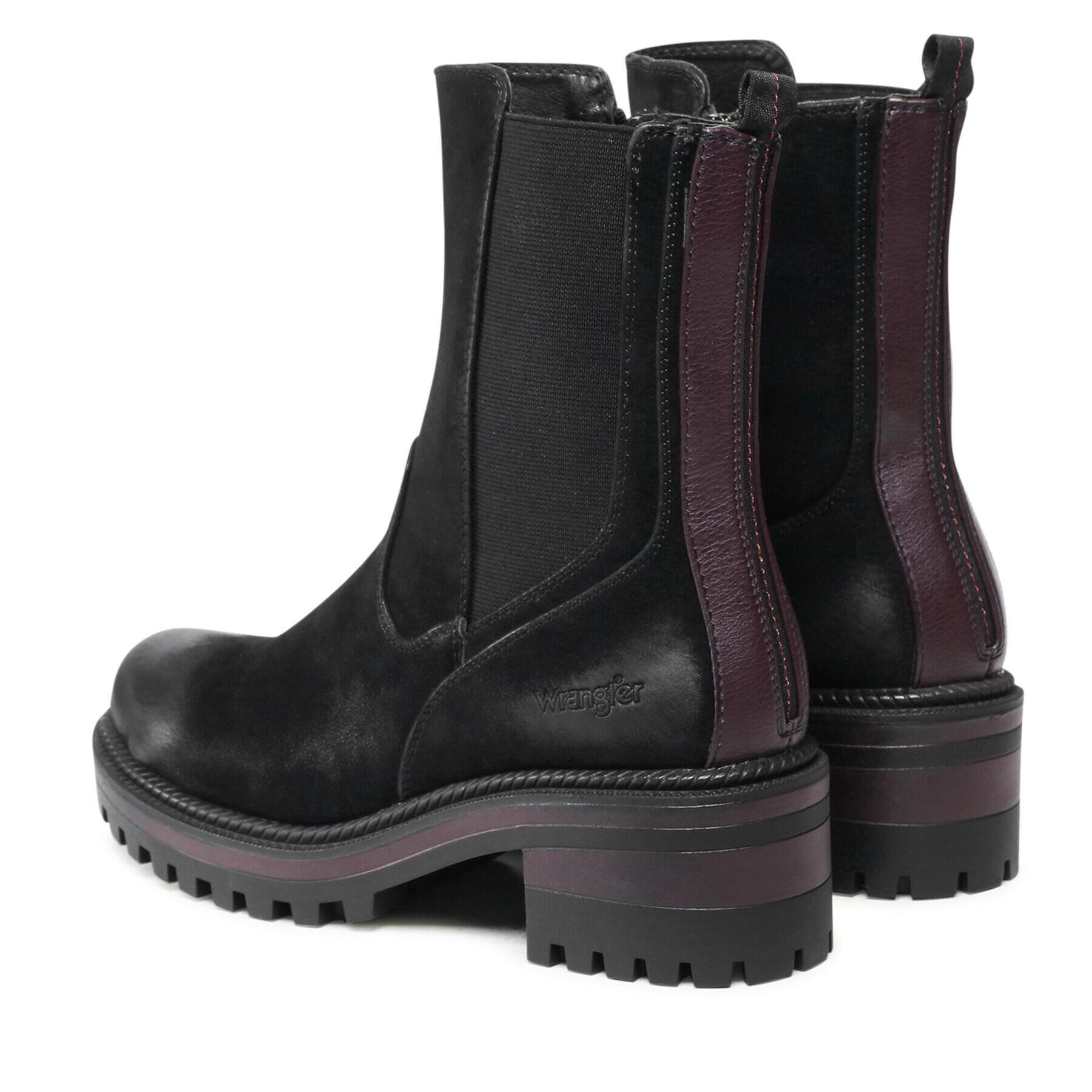 Wrangler Боти Ballantyne Chelsea WL12601A Черен - Pepit.bg
