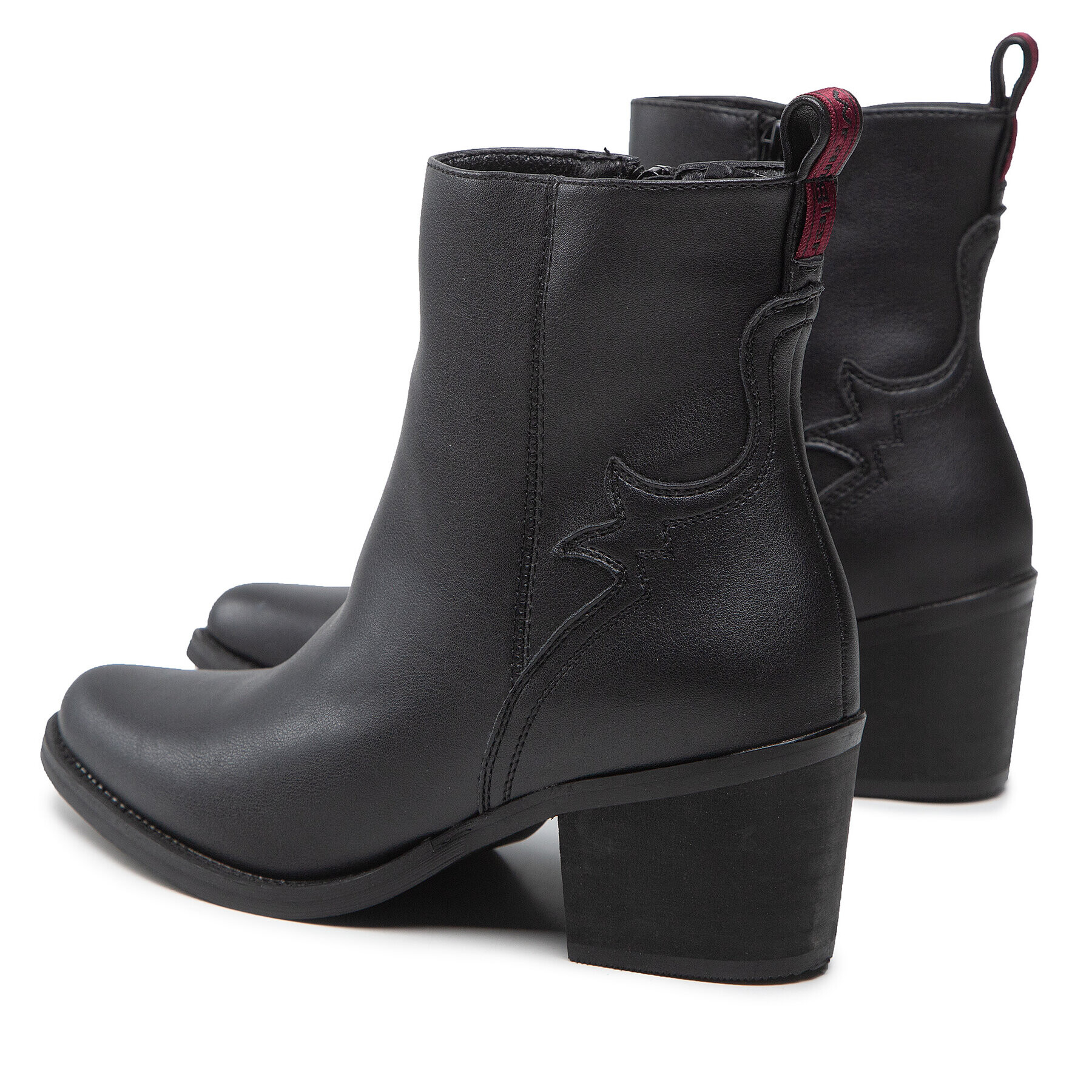 Wrangler Боти Cassidy Mid L22633A Черен - Pepit.bg