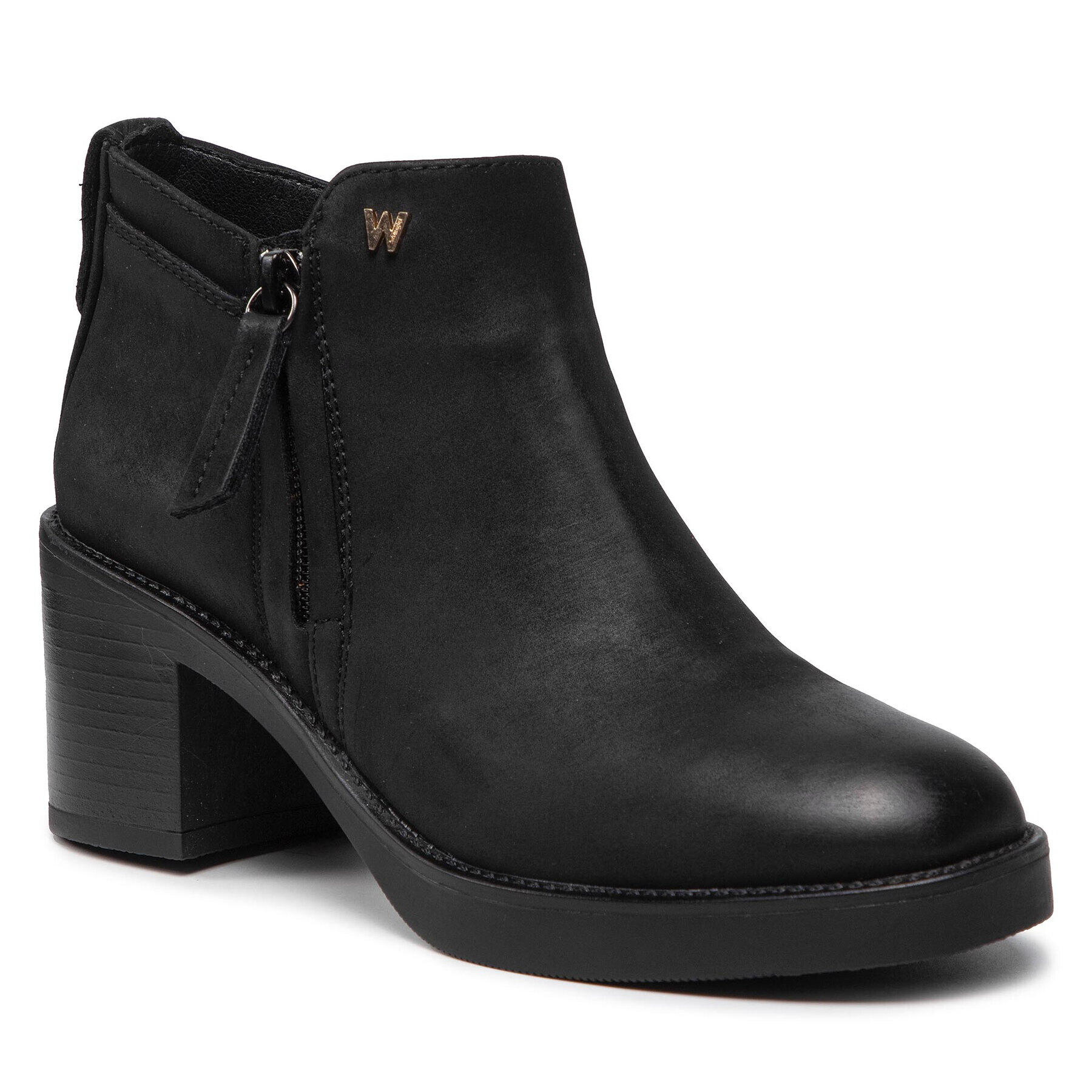 Wrangler Боти Cheyenne Ankle WL12641A Черен - Pepit.bg