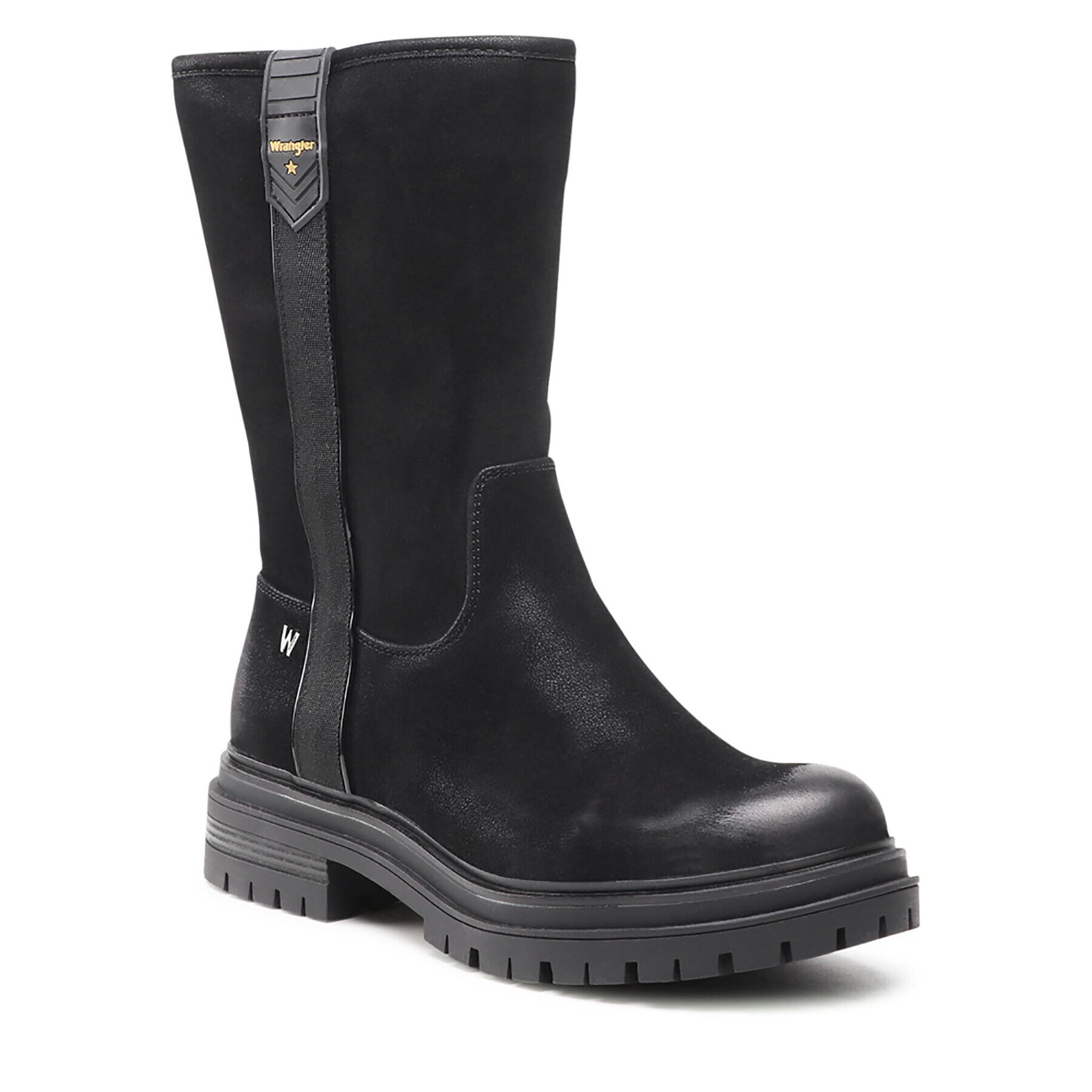 Wrangler Боти Courtney Boot WL12616A Черен - Pepit.bg