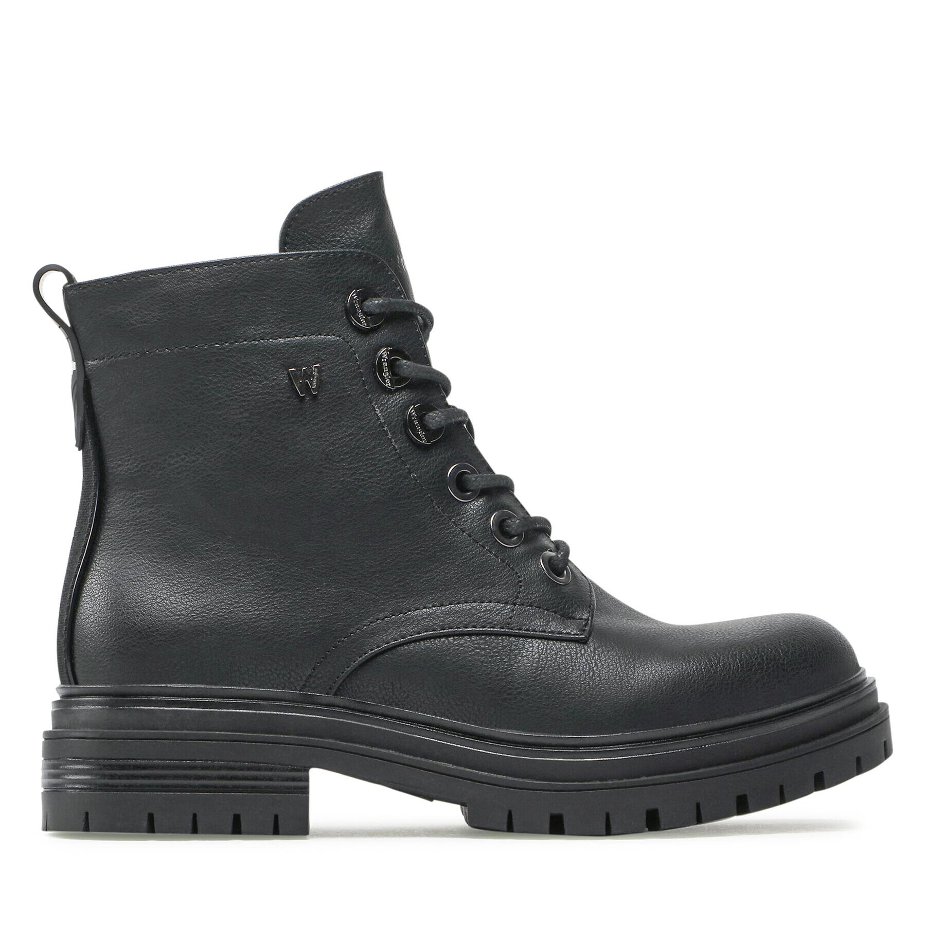 Wrangler Боти Courtney Lace WL22612A Черен - Pepit.bg