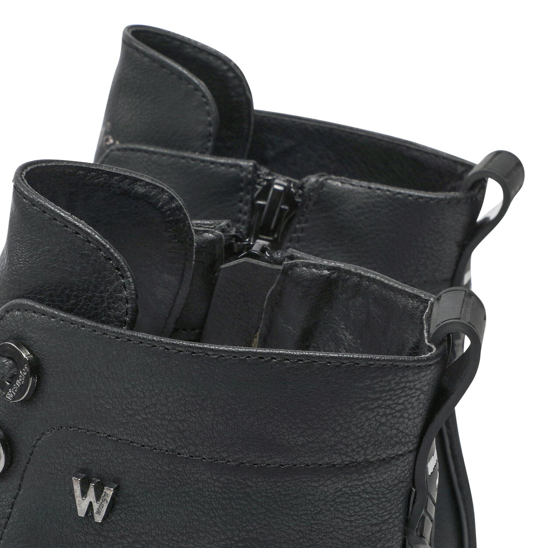 Wrangler Боти Courtney Lace WL22612A Черен - Pepit.bg
