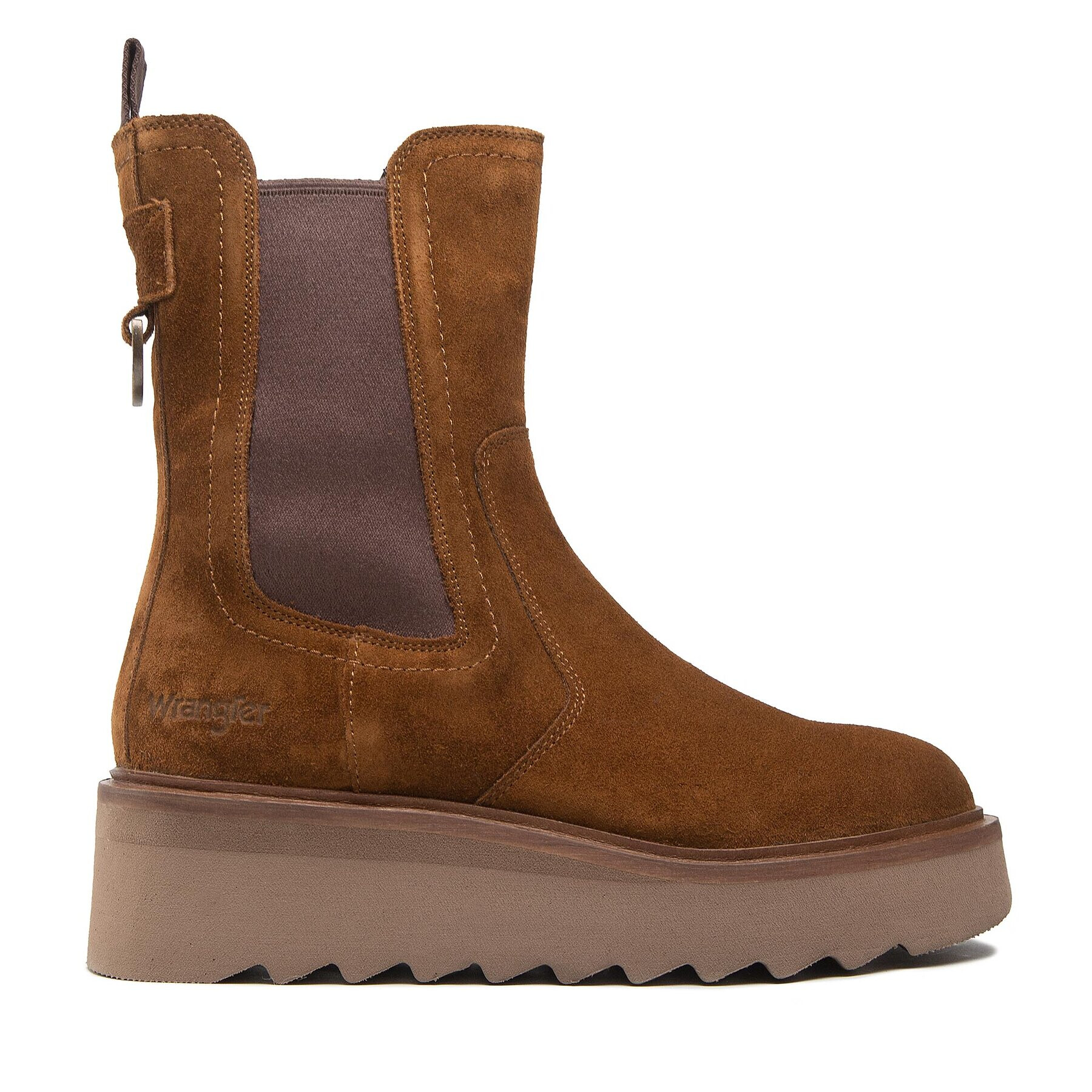 Wrangler Боти Jana Chelsea Кафяв - Pepit.bg
