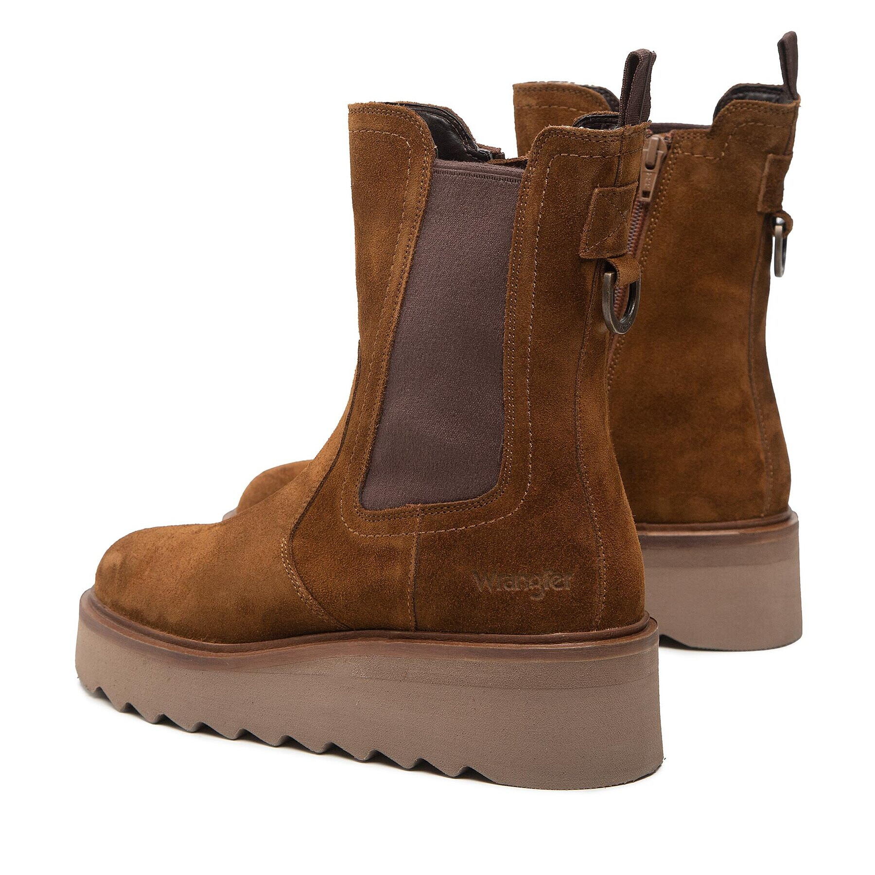 Wrangler Боти Jana Chelsea Кафяв - Pepit.bg