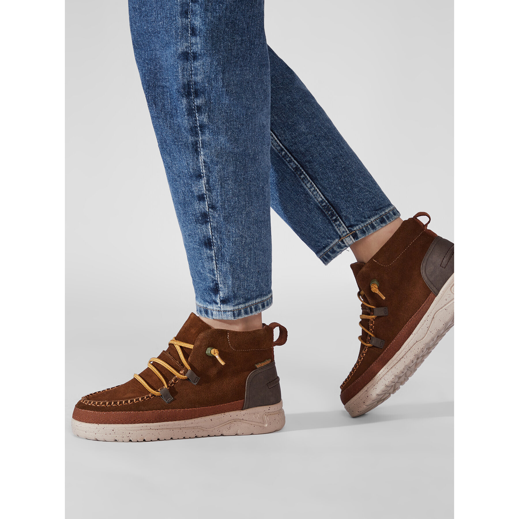 Wrangler Боти Makena WL22690A Кафяв - Pepit.bg