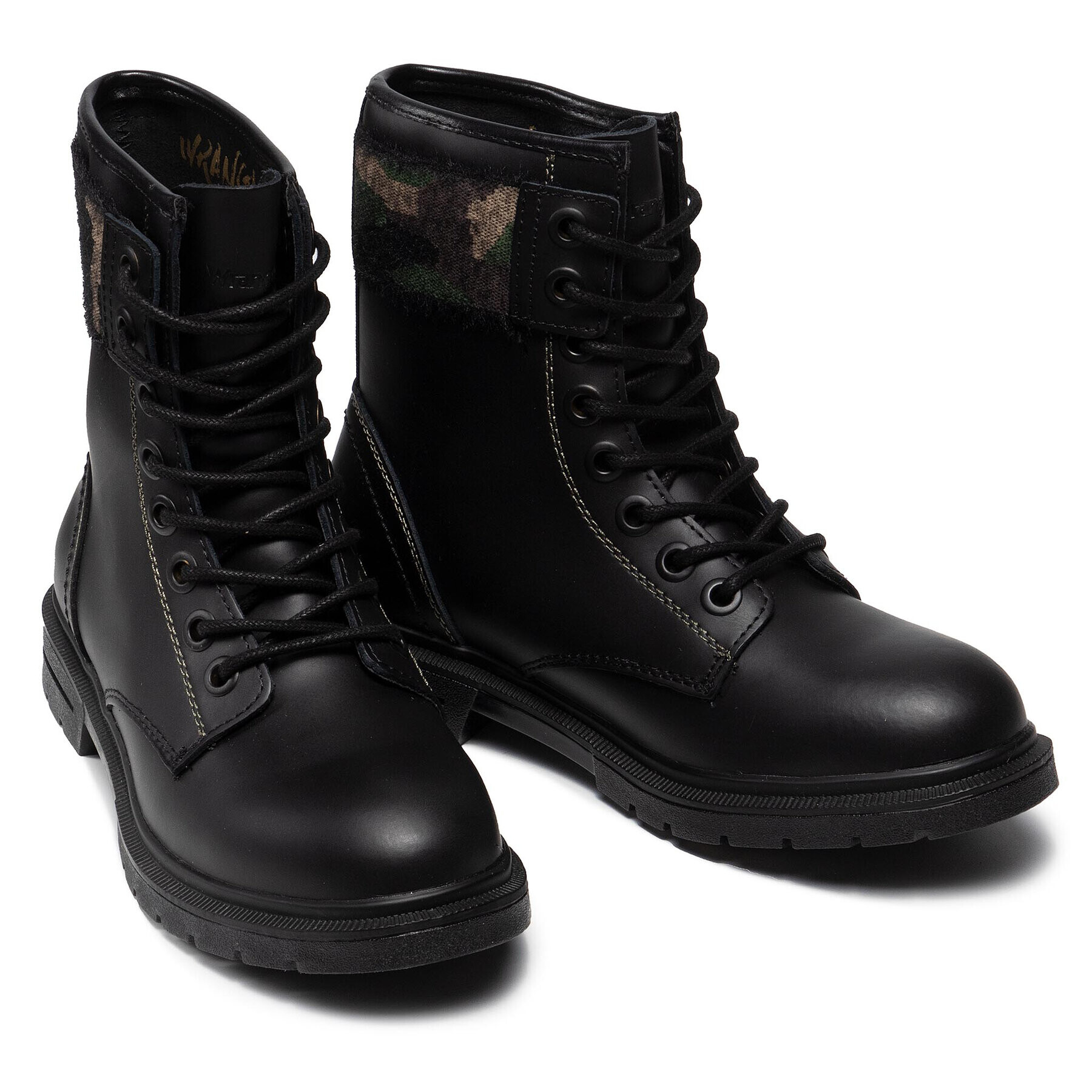 Wrangler Боти Spike Punk WL12564A Черен - Pepit.bg
