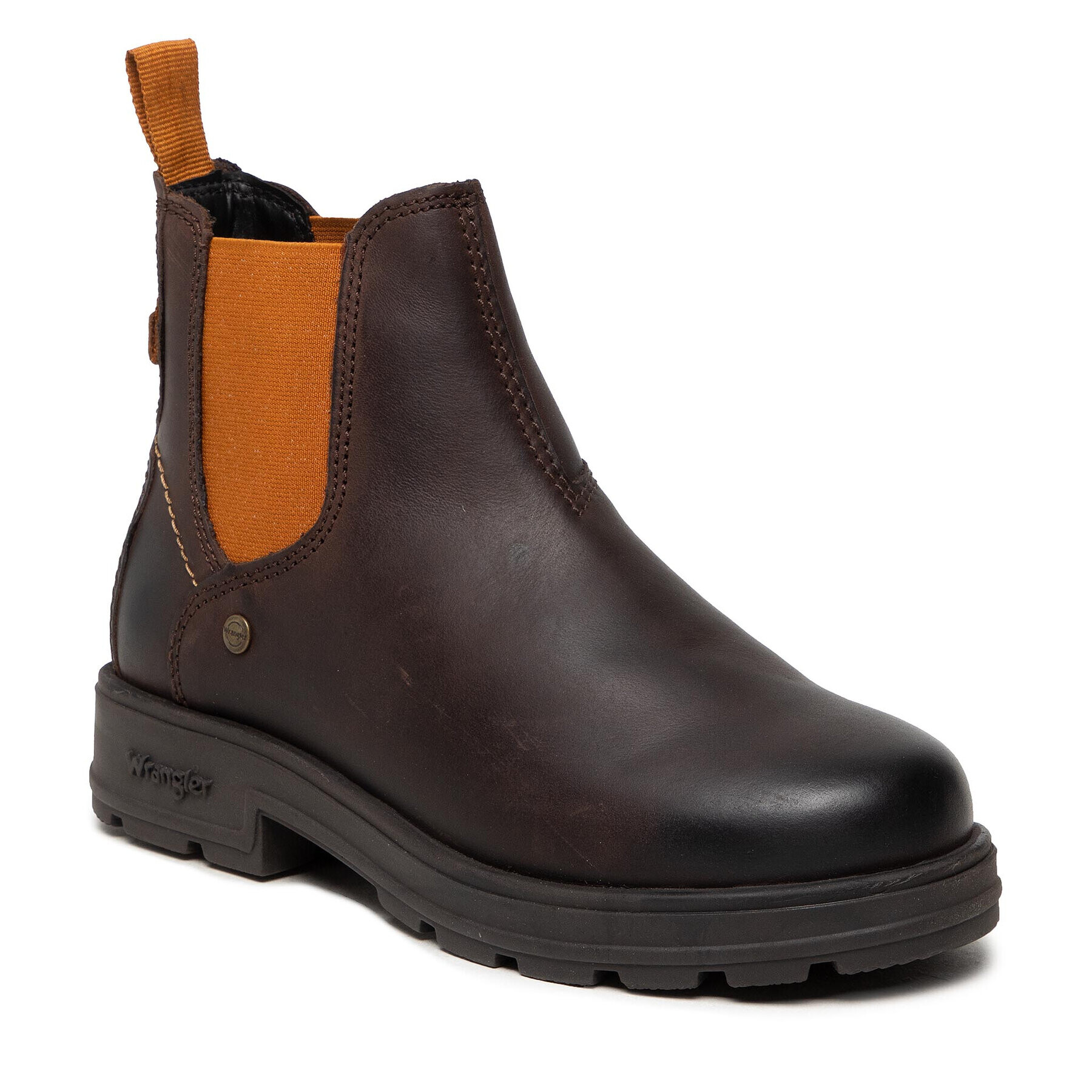 Wrangler Боти тип челси Buddy WL12540A Кафяв - Pepit.bg