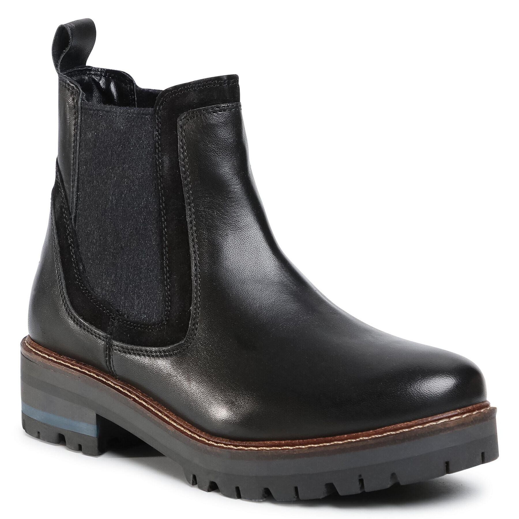 Wrangler Боти тип челси Denver Chelsea Leather WL02545A Черен - Pepit.bg