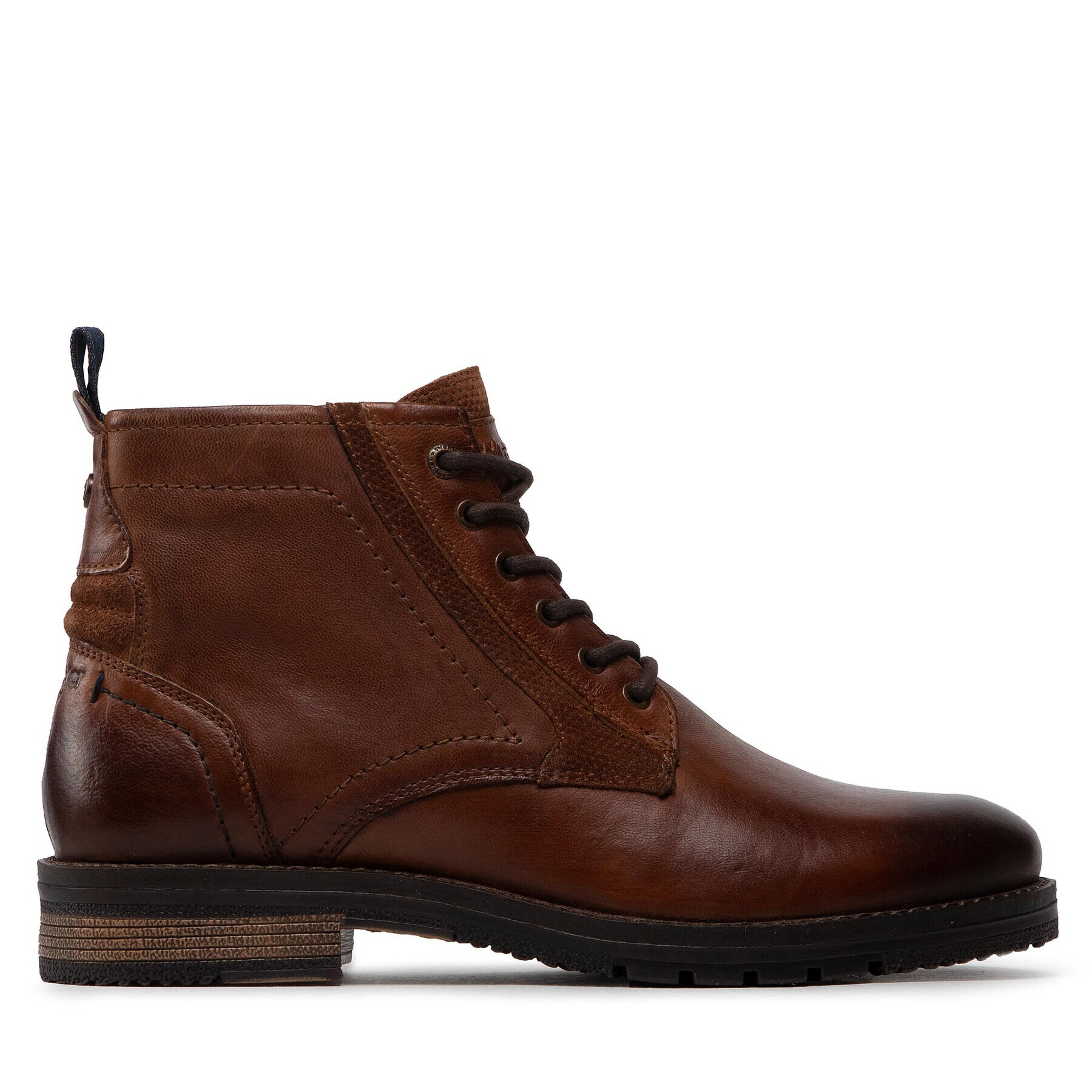 Wrangler Ботуши Boogie Mid WM22100A Кафяв - Pepit.bg