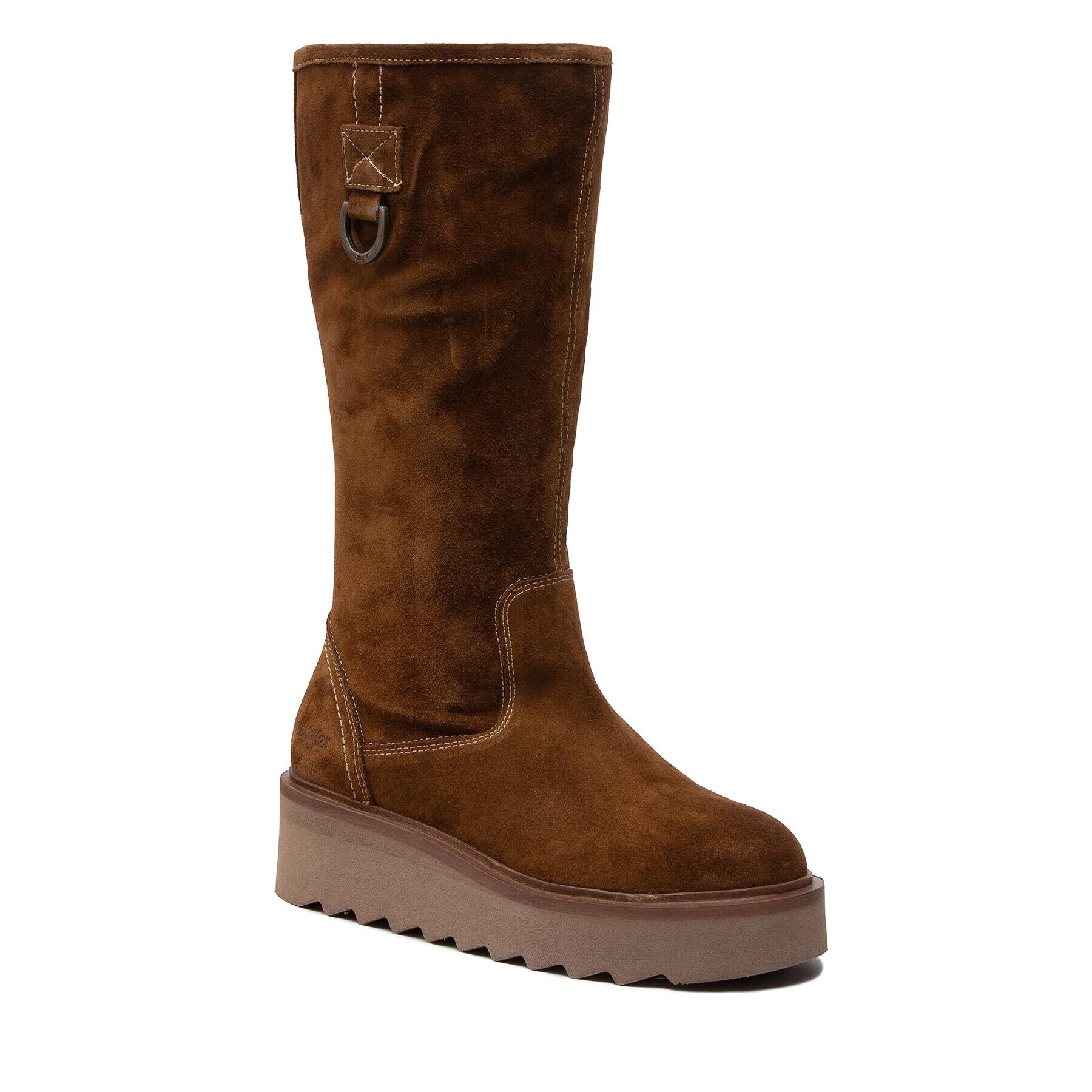 Wrangler Ботуши Jane Hi WL22535A Кафяв - Pepit.bg