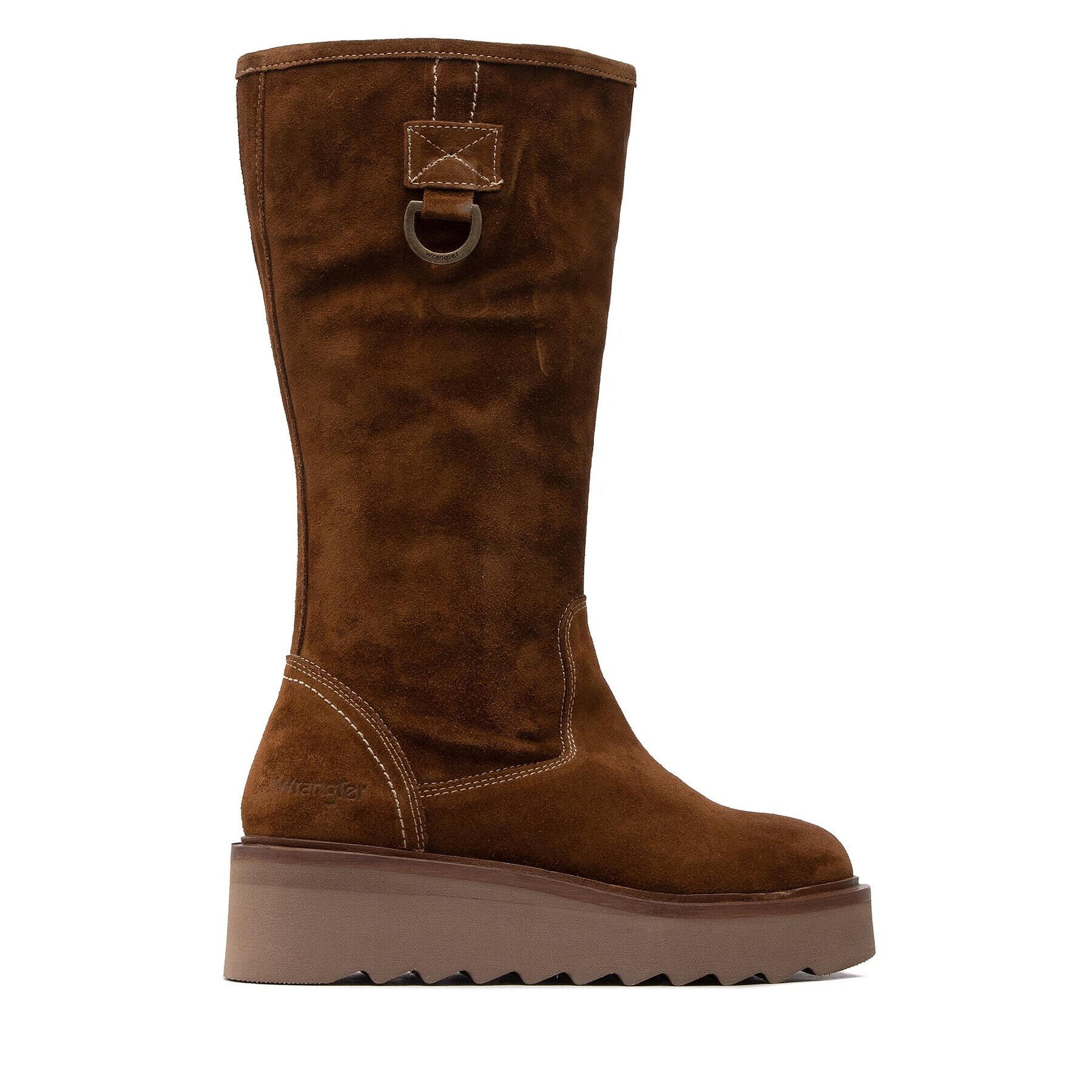 Wrangler Ботуши Jane Hi WL22535A Кафяв - Pepit.bg