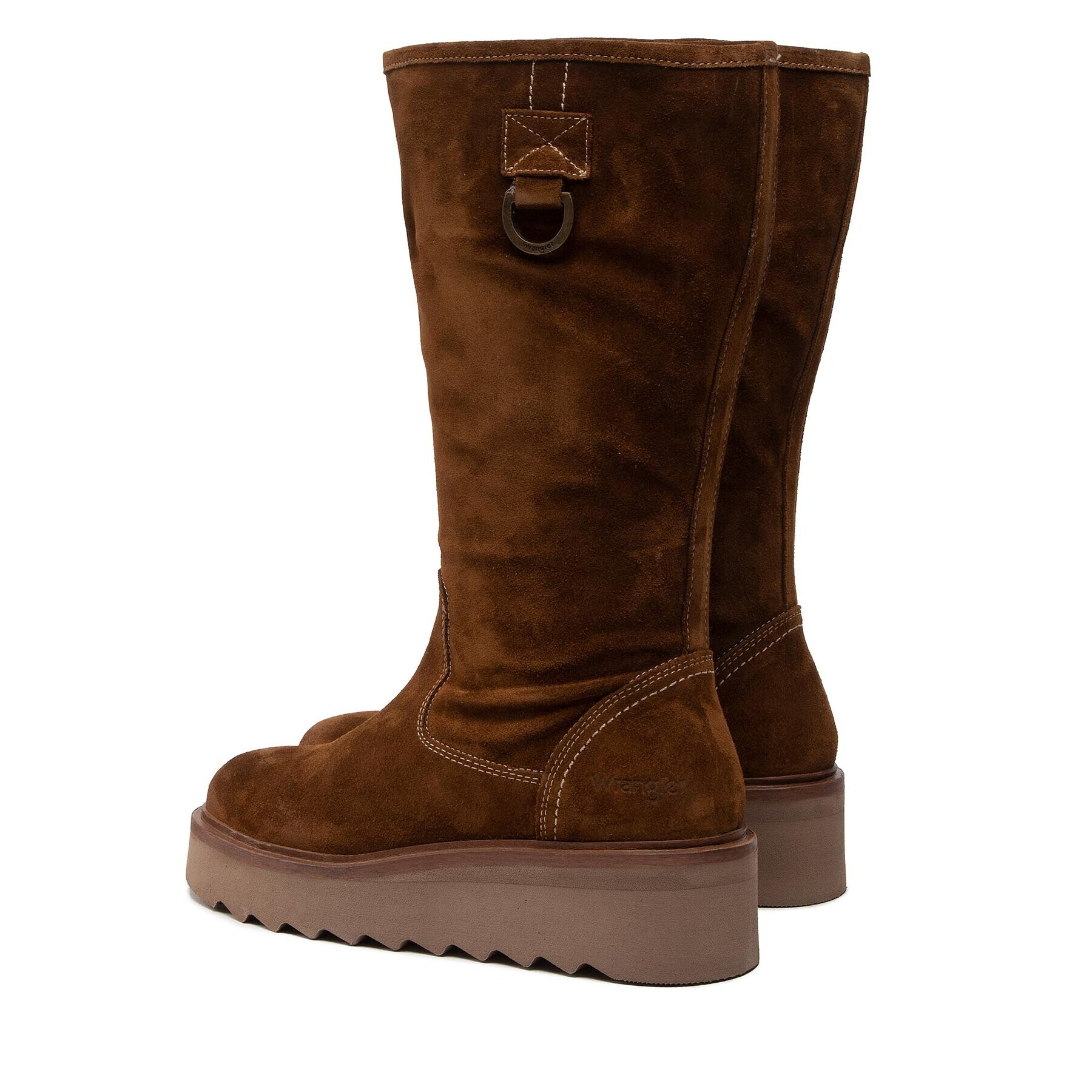 Wrangler Ботуши Jane Hi WL22535A Кафяв - Pepit.bg