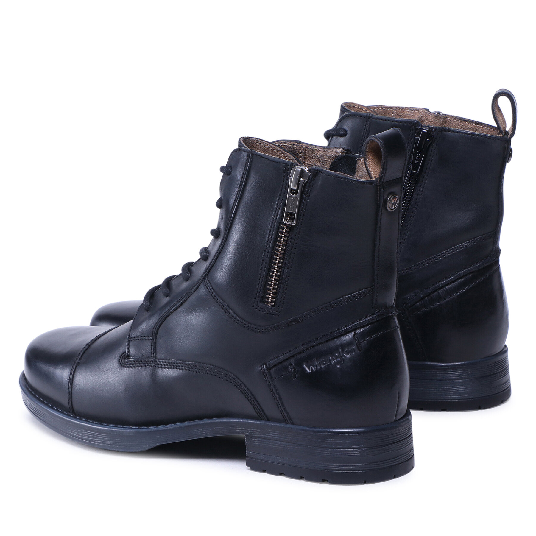 Wrangler Ботуши Marlon Boot WM22090A Черен - Pepit.bg